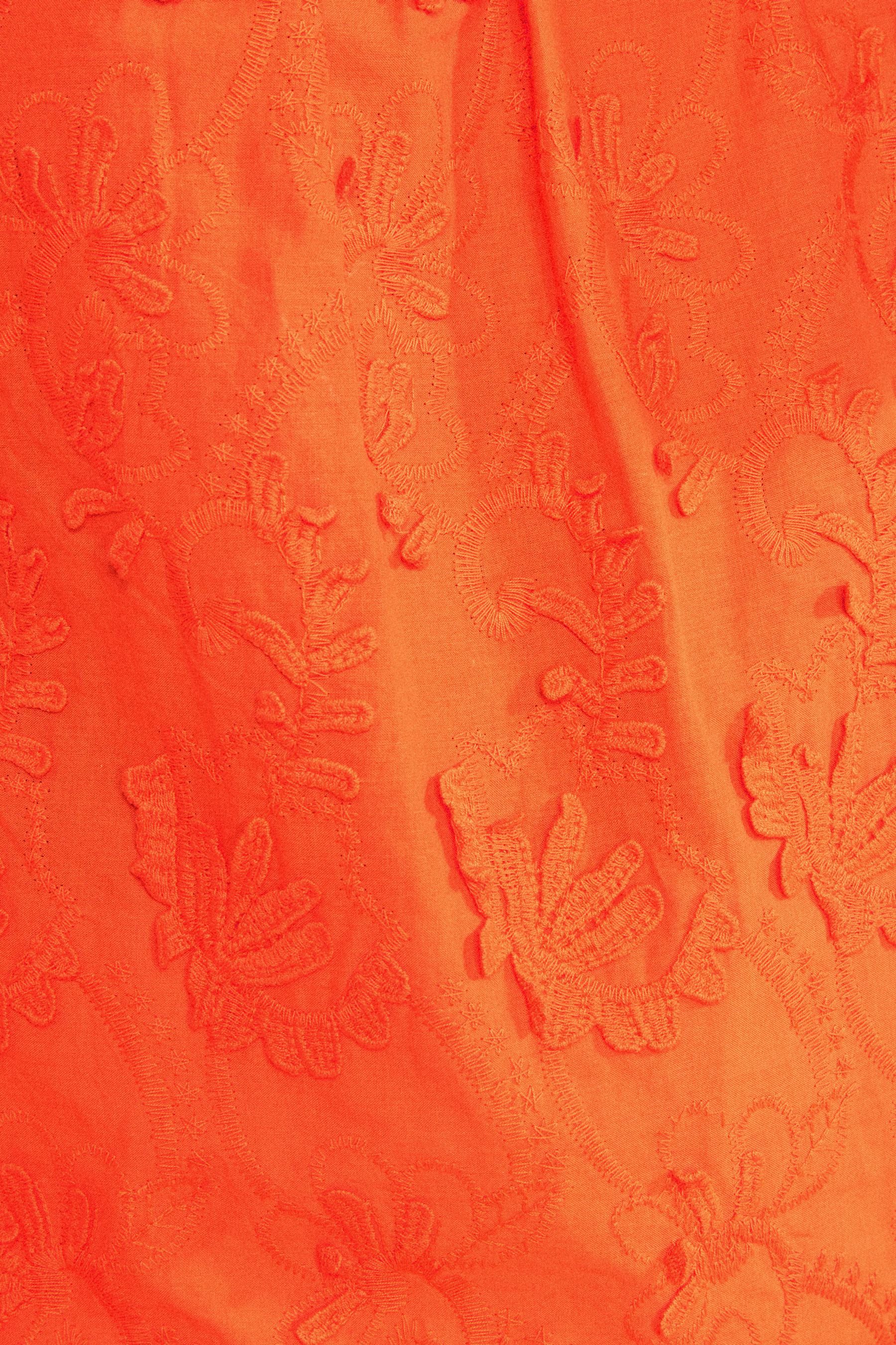 Kurzarmbluse Love & Roses Bluse mit Carrée-Ausschnitt, Palmen