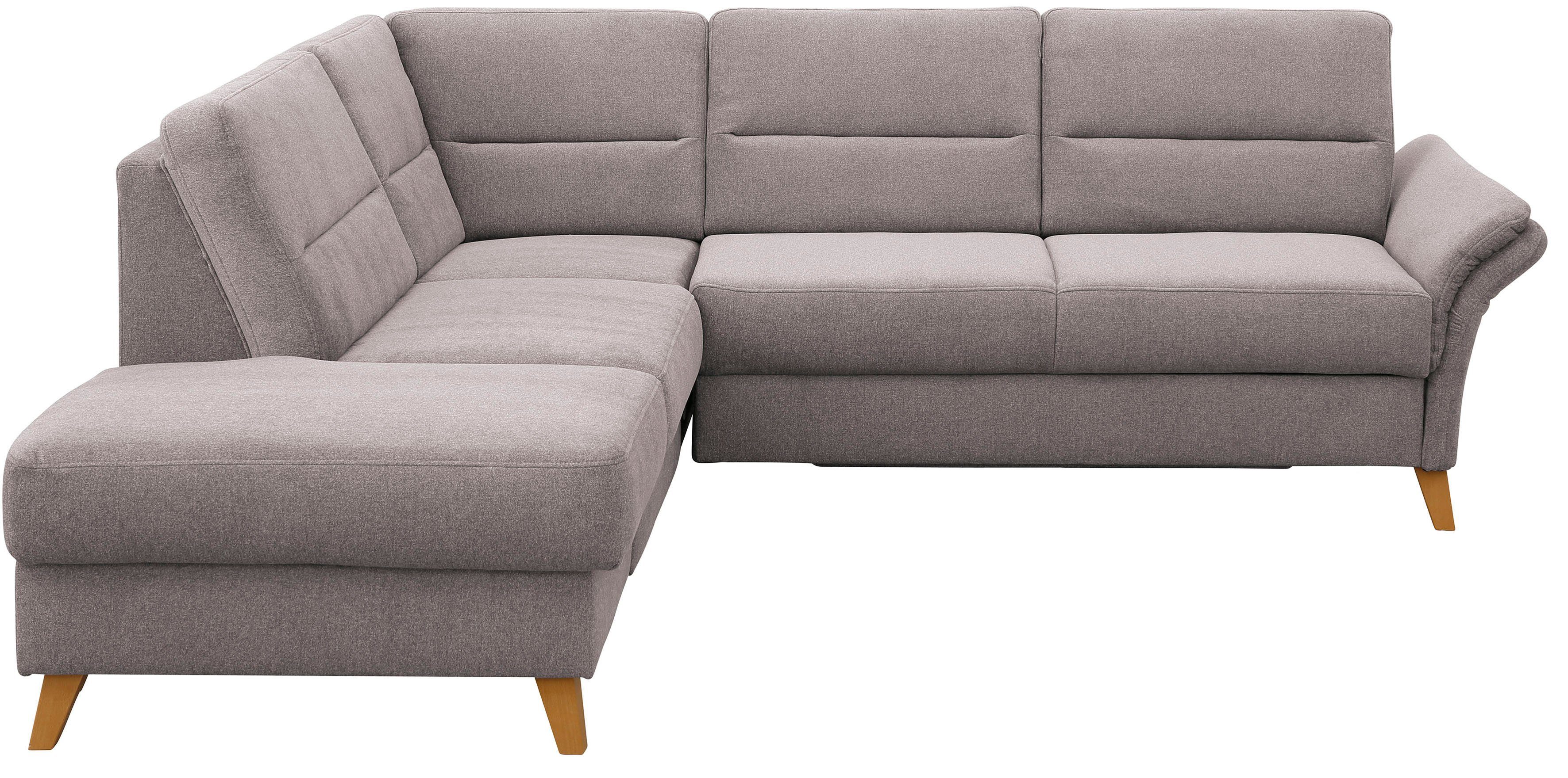 Home affaire Ecksofa Westerland L-Form, Federkern-Polsterung, günstig online kaufen