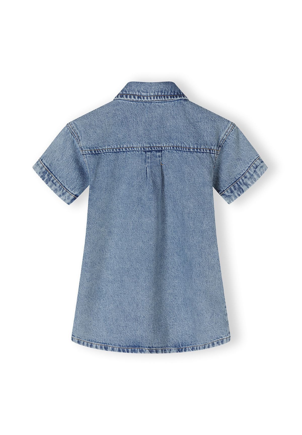 MINOTI Jeanskleid Hemdkleid mit kurzen Ärmeln günstig online kaufen