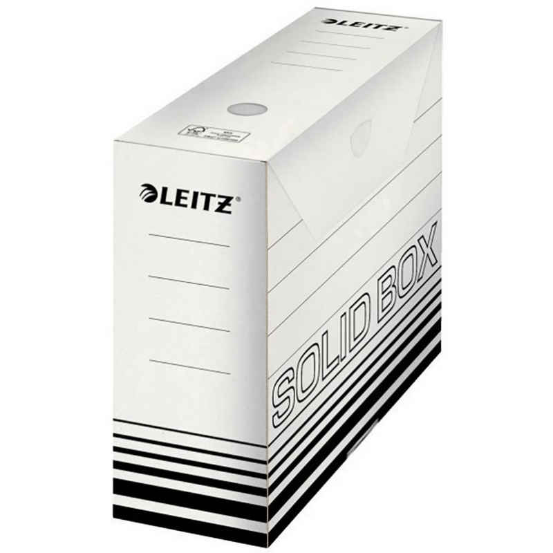 LEITZ Archivcontainer Solid Box Archiv-Schachtel 100 mm