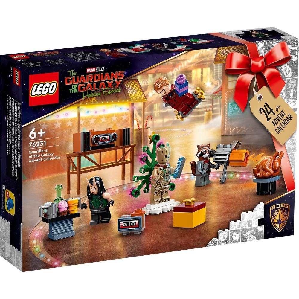 LEGO® Adventskalender Marvel Super Heroes™ - Guardians of the Galaxy 2022 (76231) (268-tlg), mit Minifiguren und Mini-Modelle, für Kinder ab 6 Jahren