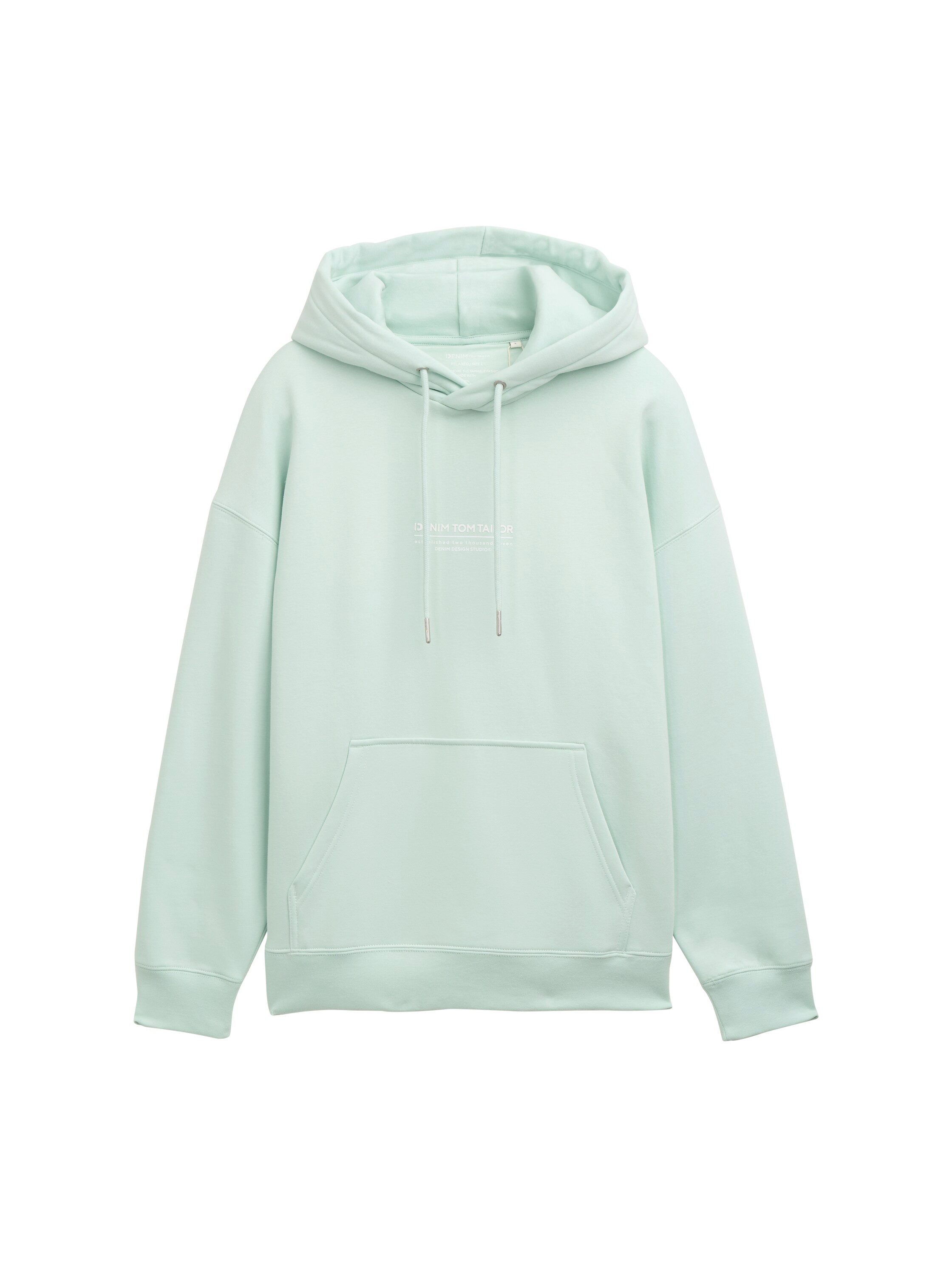 TOM TAILOR Denim Hoodie mit Logo günstig online kaufen
