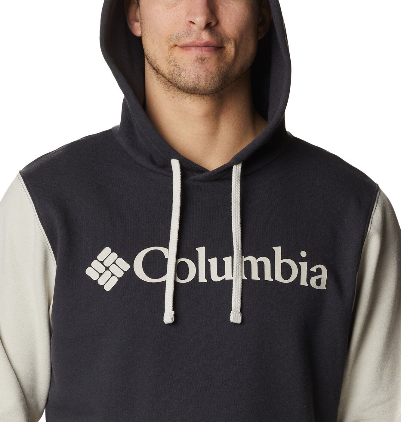 Columbia Rollkragenshirt Columbia Trek Hoodie DARK STONE, SHARK Colorblock