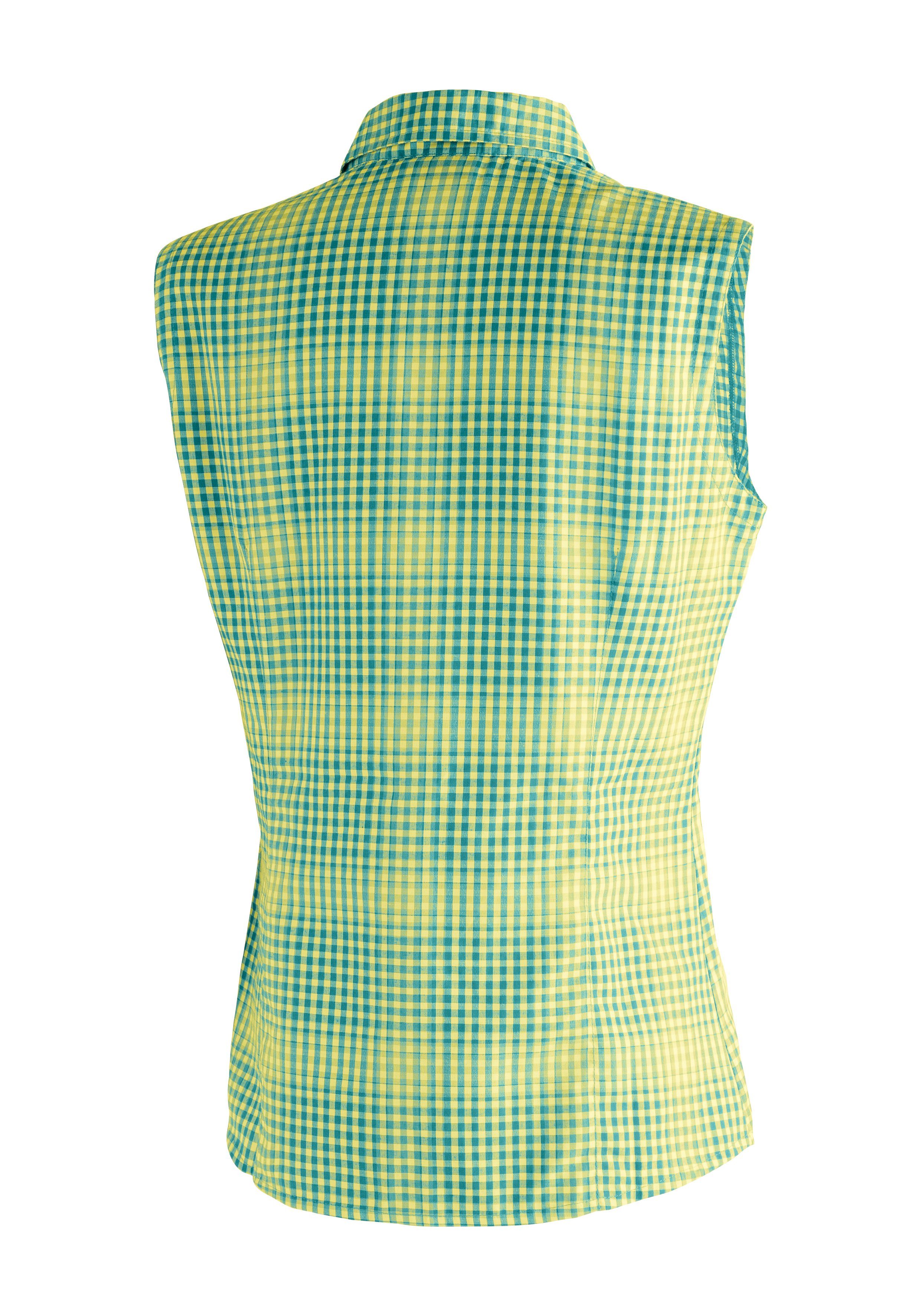 Maier Sports Funktionsbluse Paloma Karierte, ärmellose günstig online kaufen