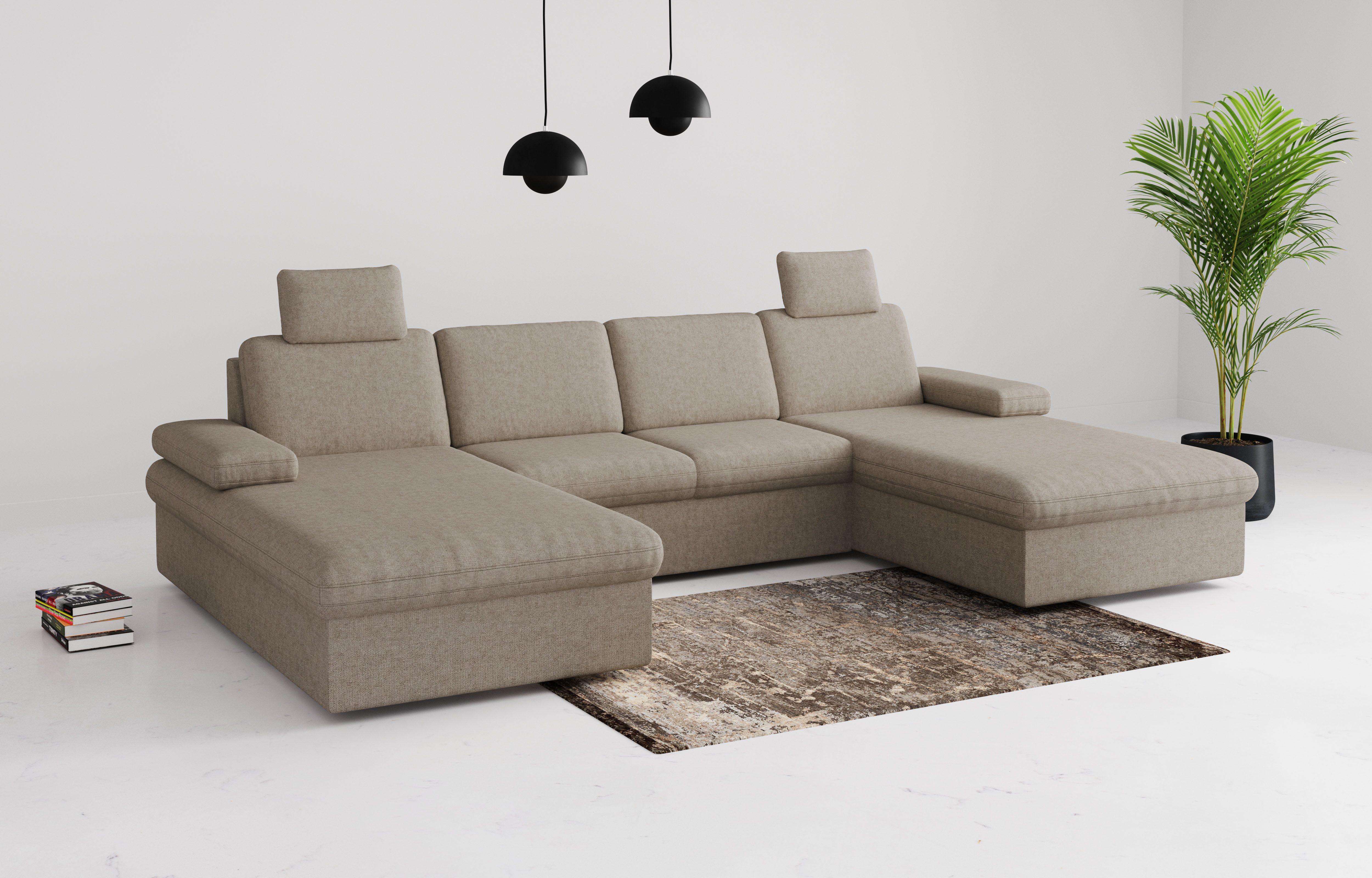 sit&more Wohnlandschaft Moreno, mit Armteilverstellung,wahlweise mit günstig online kaufen