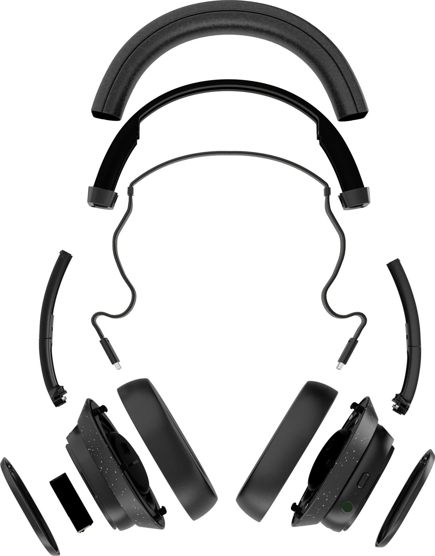 Fairphone Fairbuds XL Bluetooth) Noise Over-Ear-Kopfhörer Cancelling (Active schwarz (ANC)