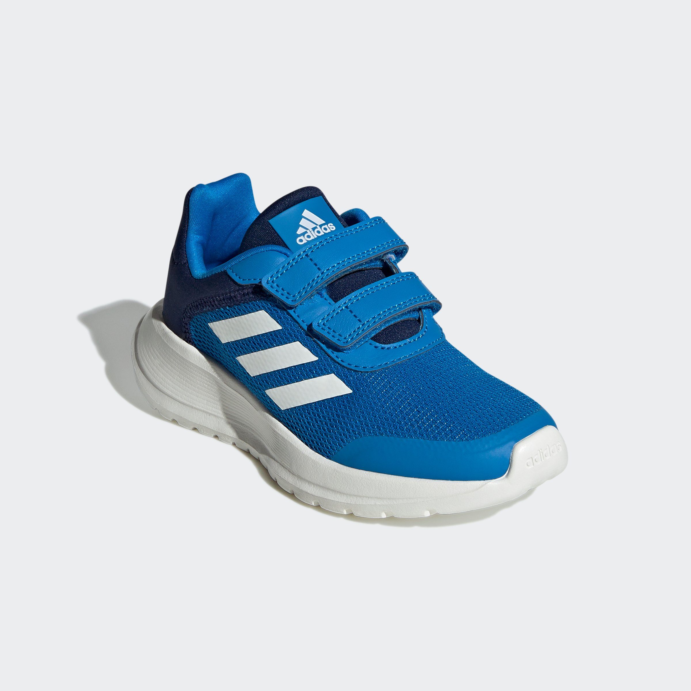 adidas Sportswear TENSAUR RUN Sneaker mit Klettverschluss Blue Rush / Core White / Dark Blue