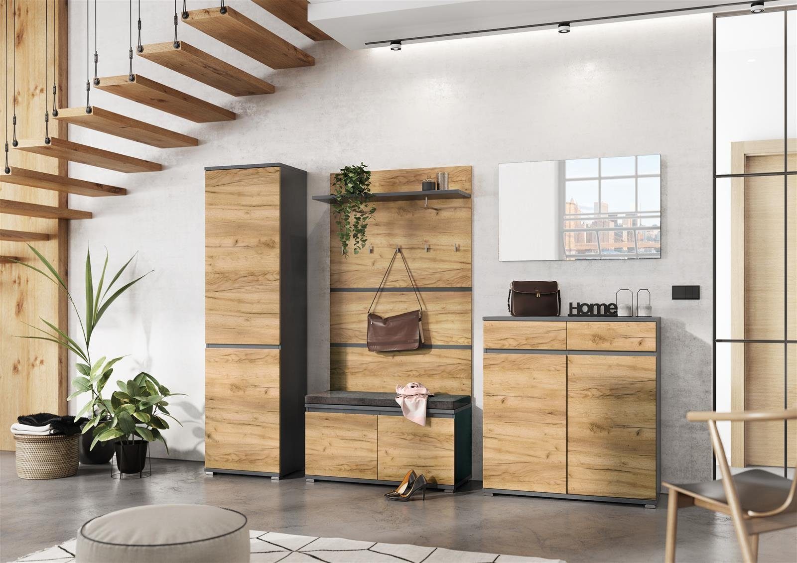 freiraum Шафиschrank Lissabon 54 x 200 x 40 cm (B/H/T)