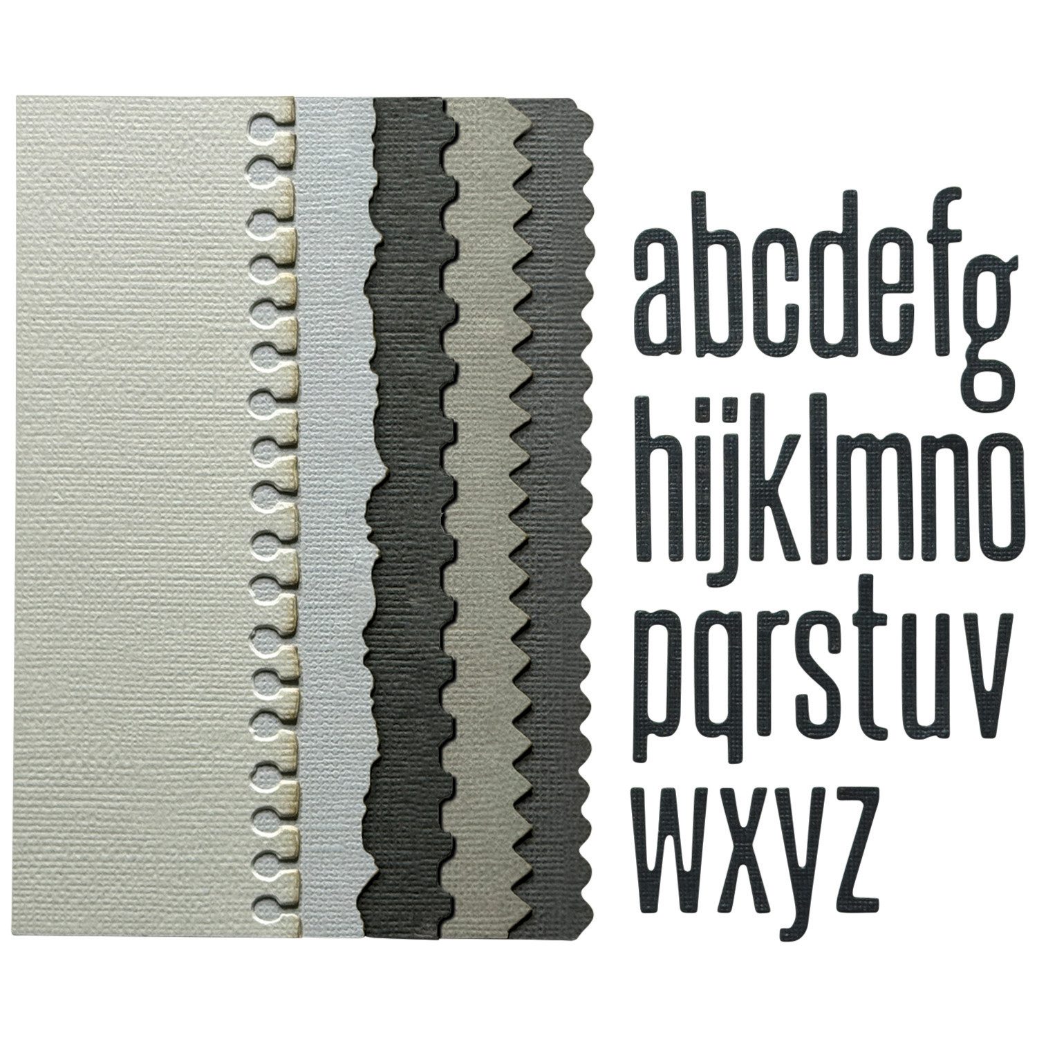 Sizzix Papierschneidegerät Vault Edges by Tim Holtz, Materia: Metall