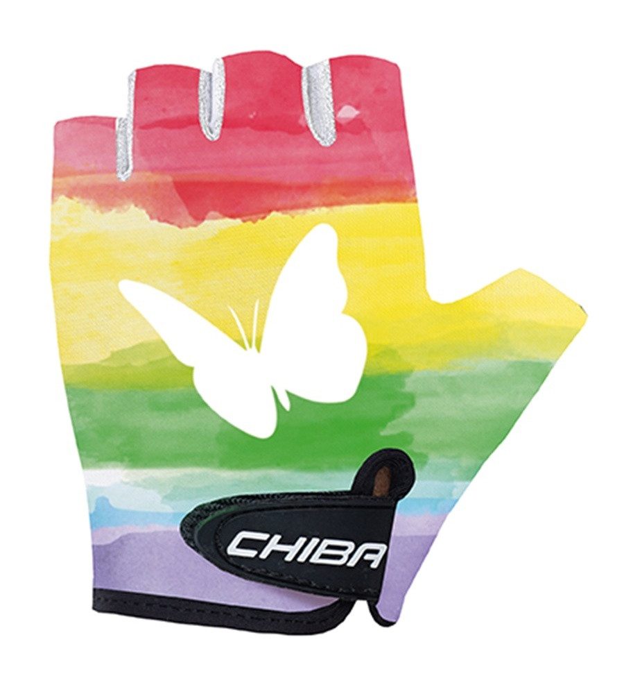 Chiba Fahrradhandschuhe Cool Papillon bunt Kinder - 1 Paar