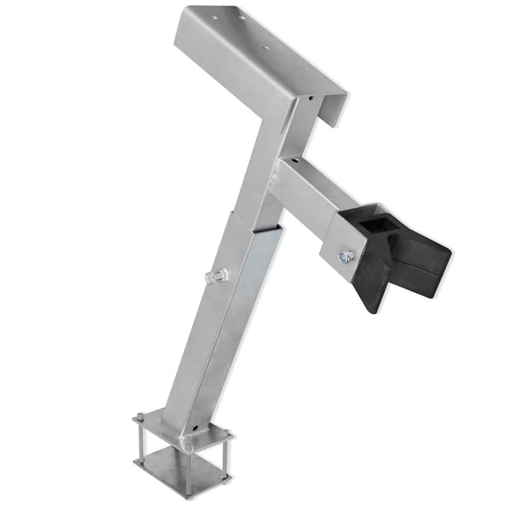 vidaXL Halterung Windenstand mit Bugstütze für Bootsanhänger, (1-tlg)
