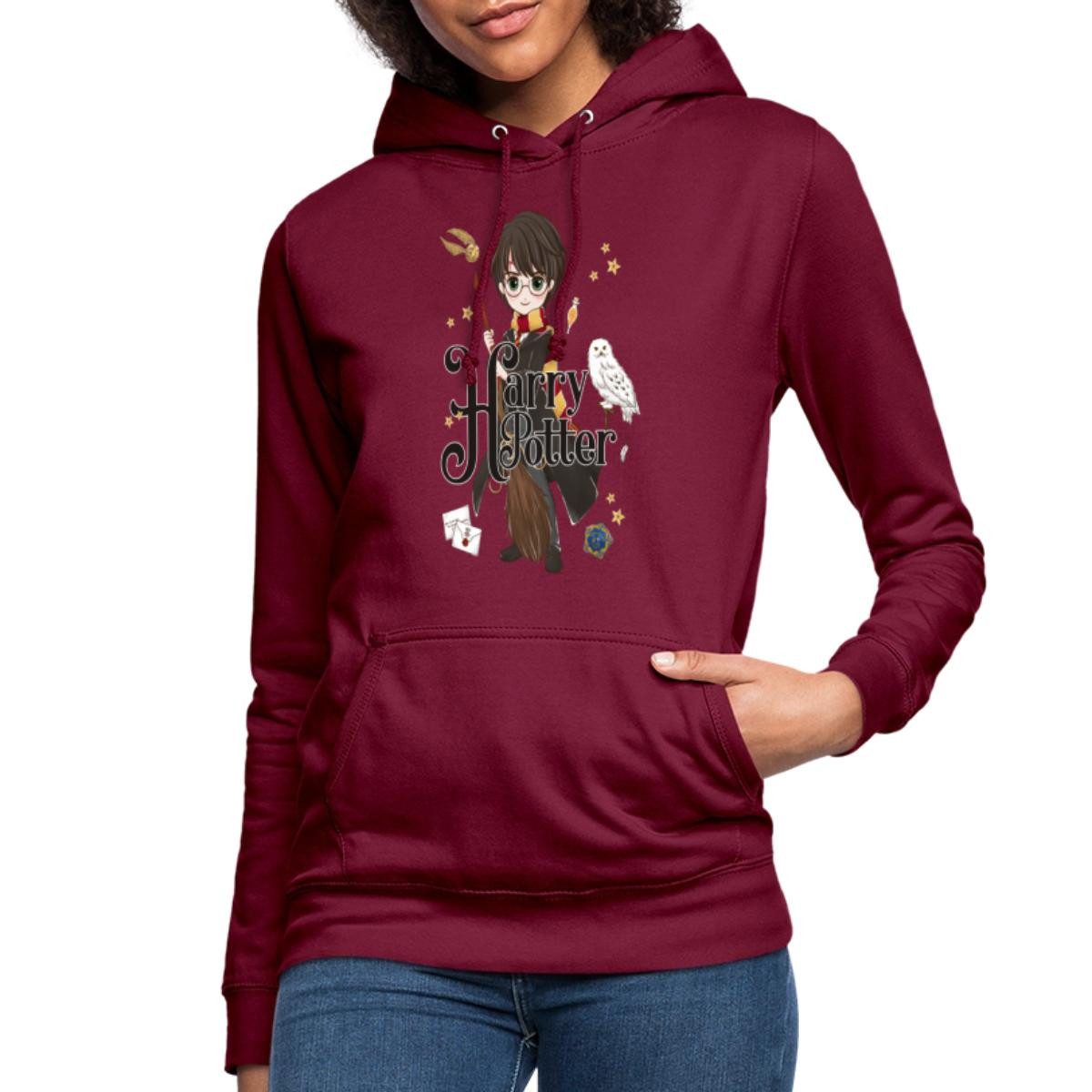 Spreadshirt Hoodie Harry Potter Elemente Damen günstig online kaufen