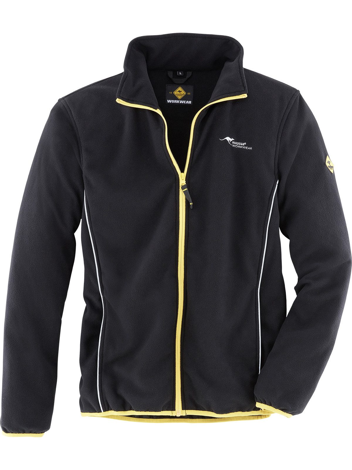 ROADSIGN australia Fleecejacke Fleecejacke schwarz/gelb