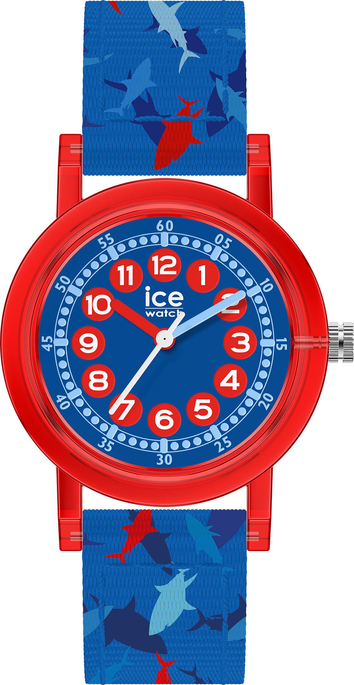 ice-watch Quarzuhr ICE learning 023296, Armbanduhr, Kinderuhr, Lernuhr, Jungen, Schulanfang, Geschenkidee