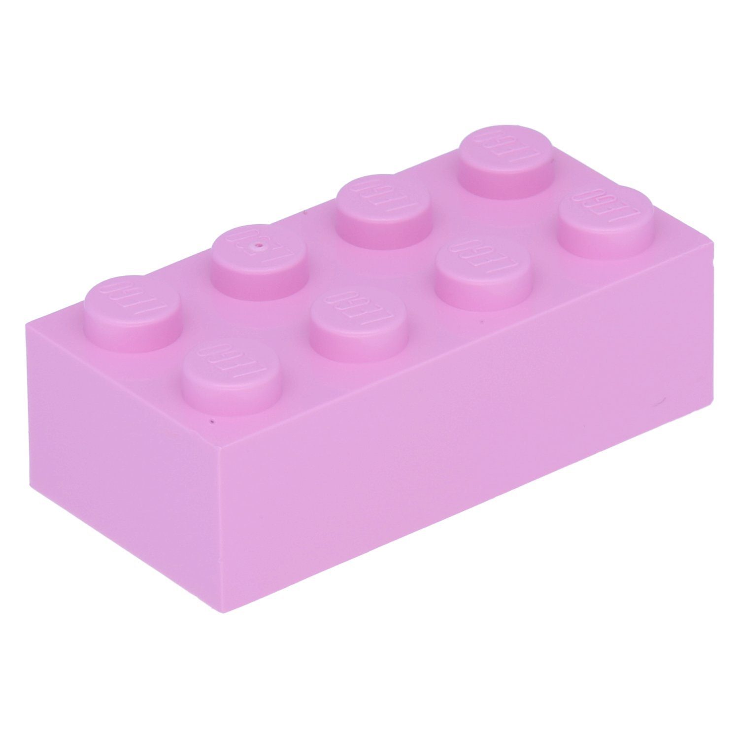 LEGO® 100 Stück Steine 2x4, helles Pink Spielbausteine günstig online kaufen