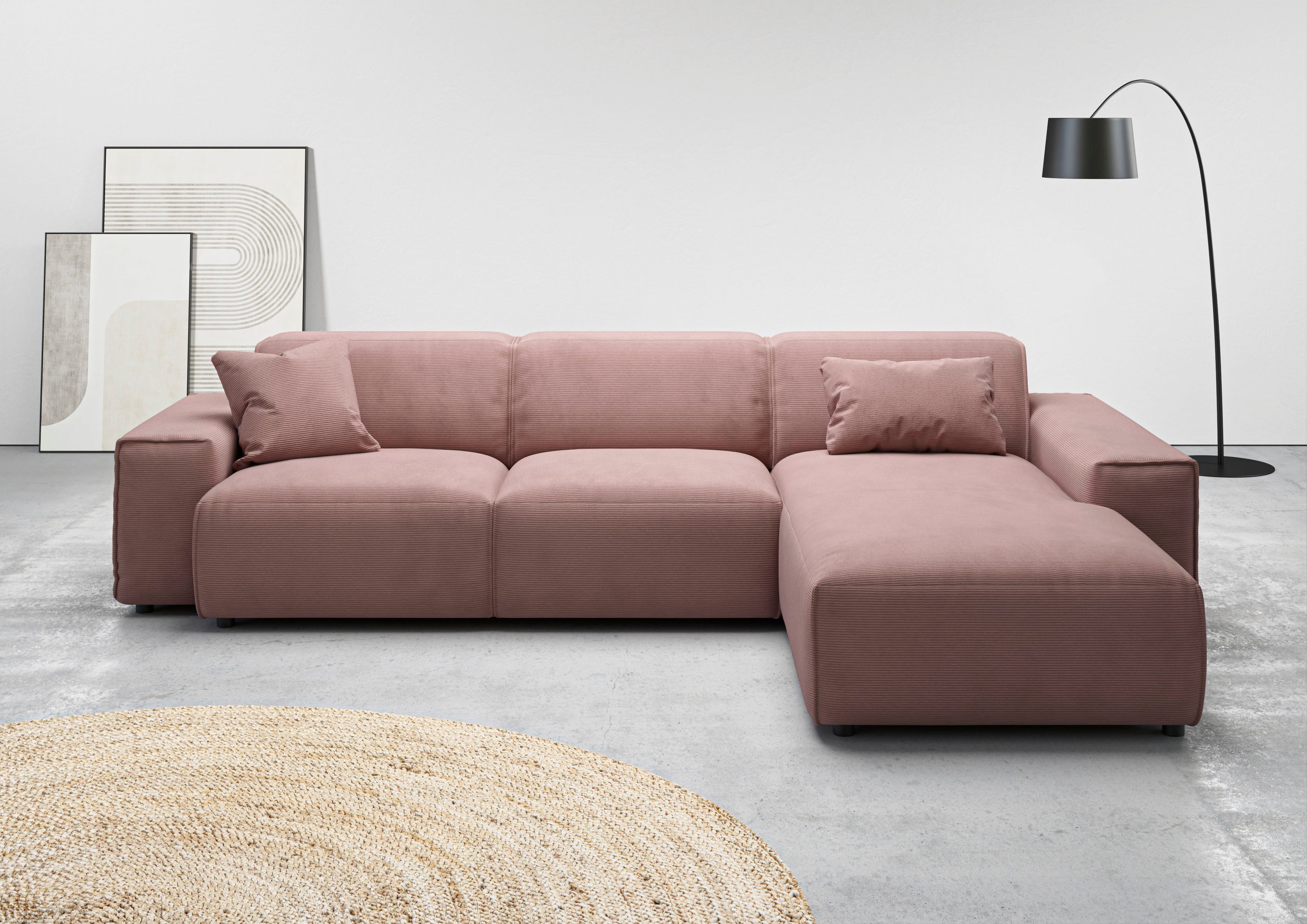 andas Ecksofa Glimminge auch in Breitcord, günstig online kaufen