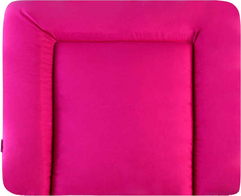 Julius Zöllner Wickelauflage Softy, uni pink (1-tlg), Made in Germany