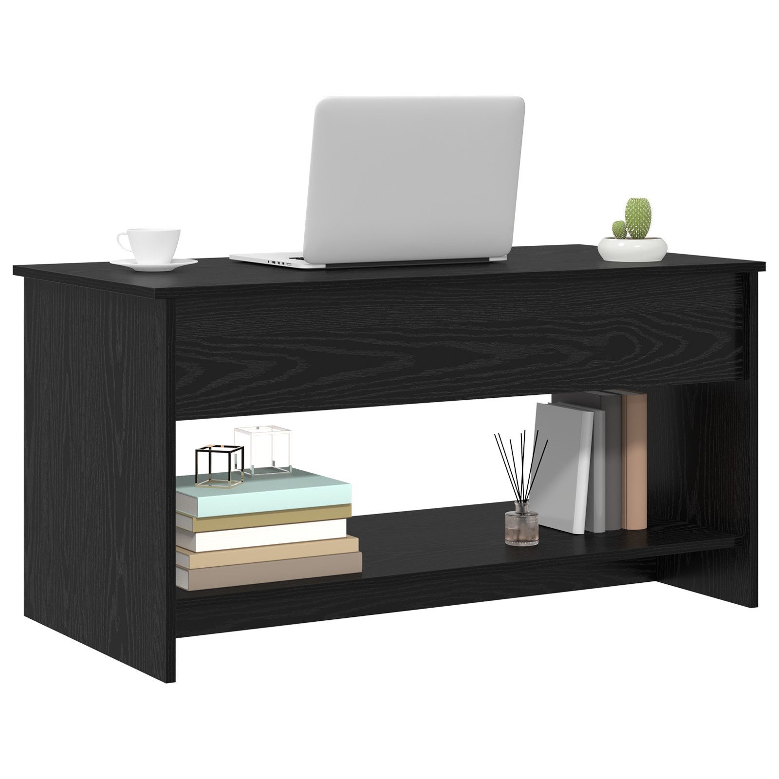 vidaXL Couchtisch Couchtisch Schwarze Eiche 102 günstig online kaufen