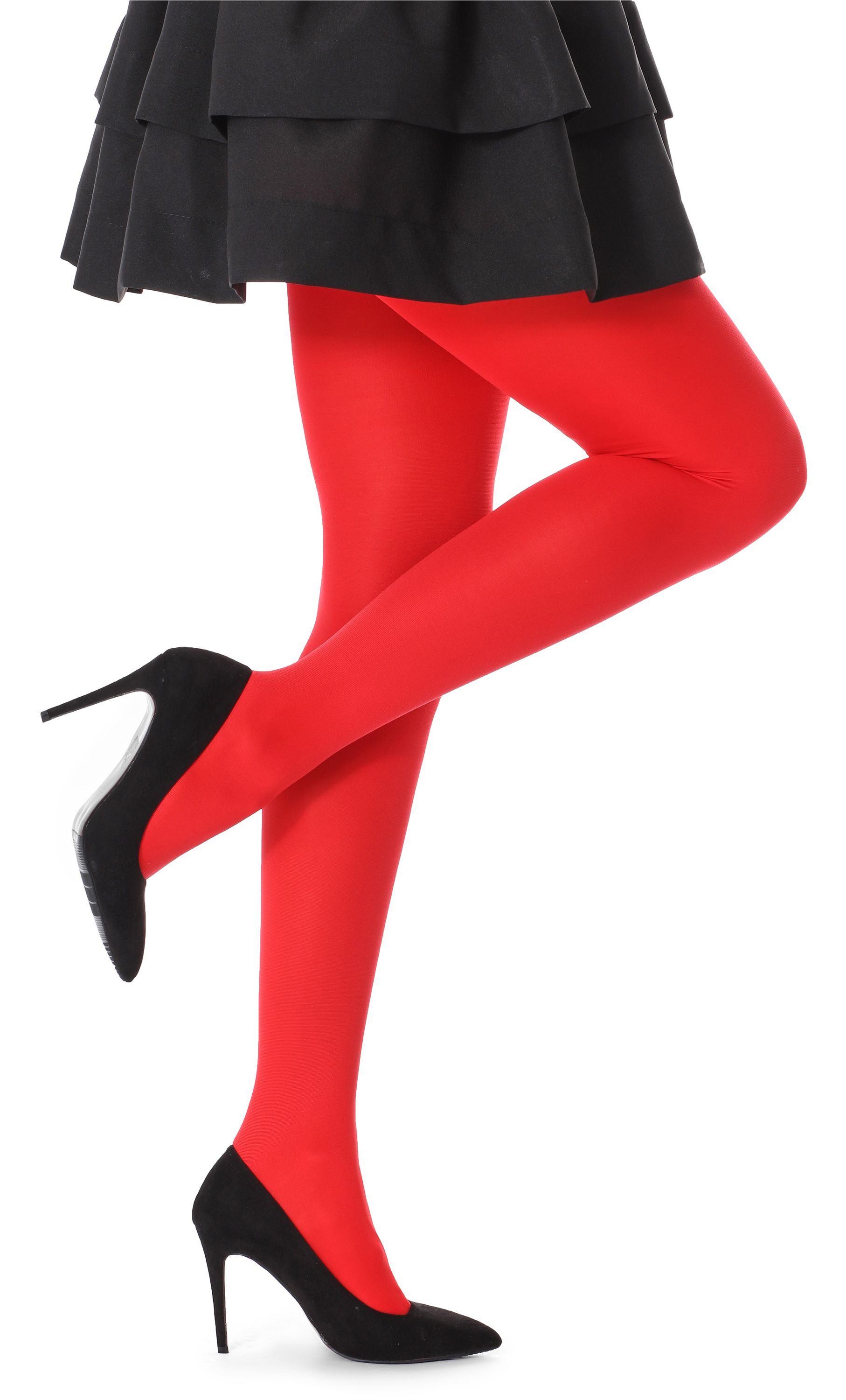 Bellivalini Strumpfhose Damen Strumpfhose Mikrofaser 100 DEN BLVFI1003 100 DEN (1 St) – Bild 4 von 5