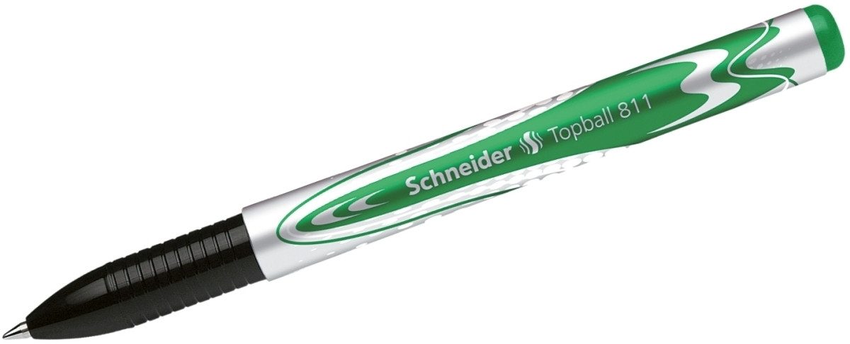 SCHNEIDER Tintenfeinschreiber Tintenkugelschreiber Topball grün