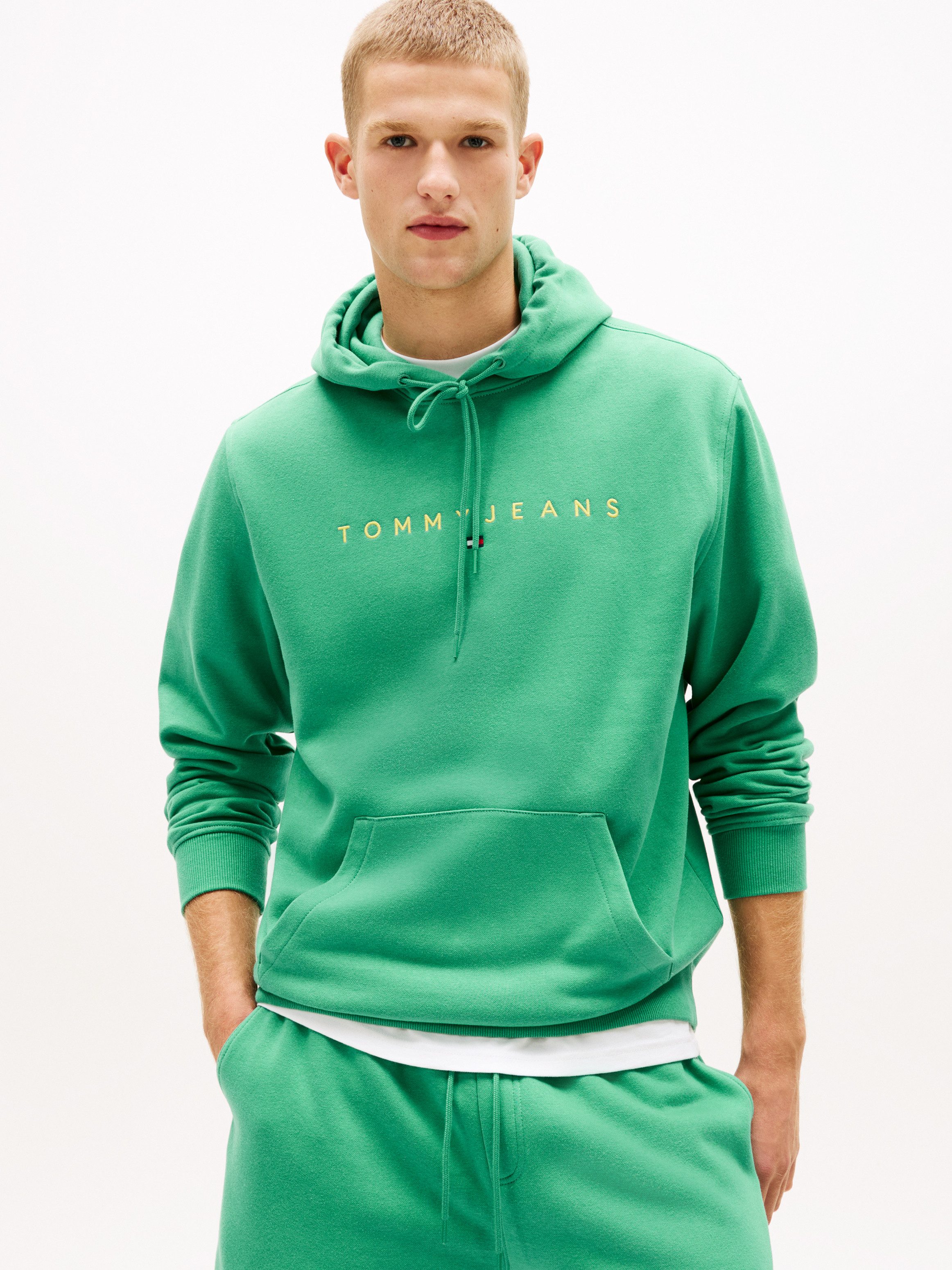 Hoodie TJM REG LINEAR LOGO HOODIE EXT