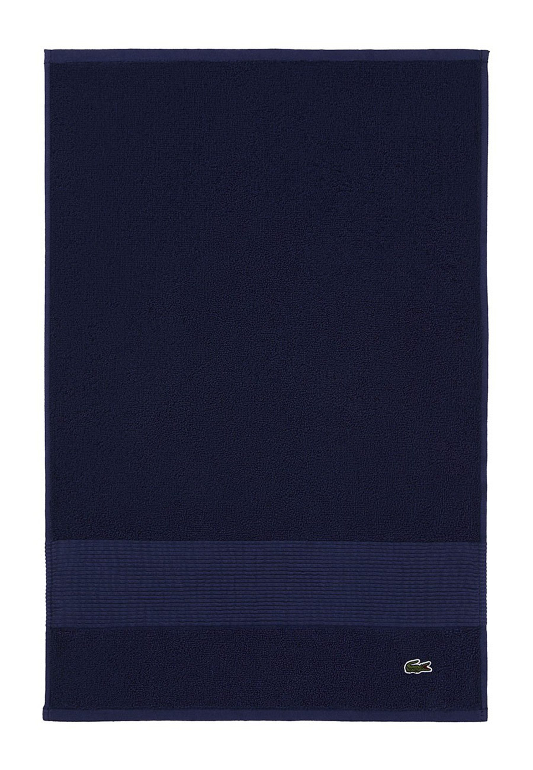 Lacoste Gästehandtuch LLECROCO, Frottier (1-St), mit Label-Applikationen
