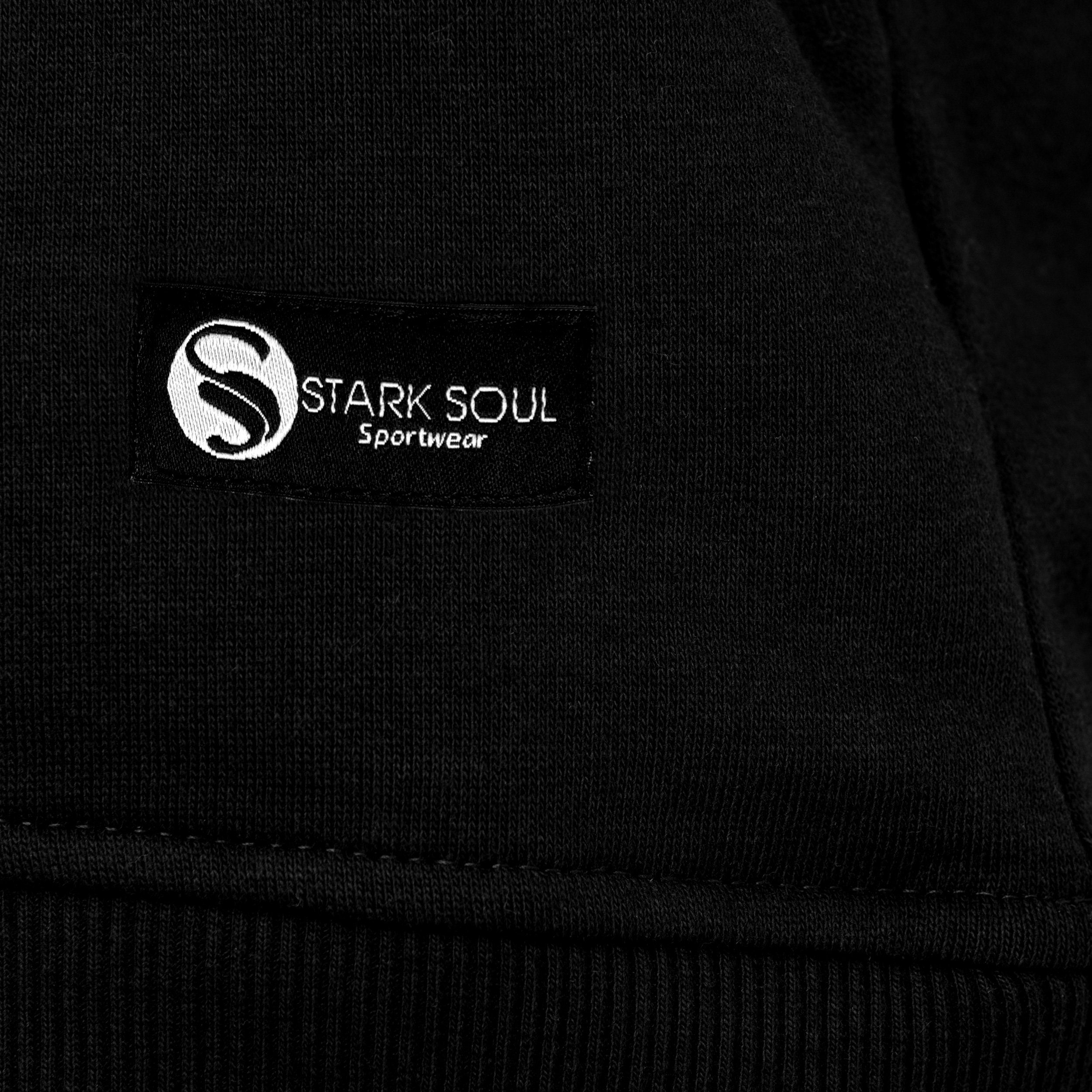 Stark Soul® Sweatshirt Herren Sweatshirt Rundhals-Sweater - Pullover, Innen angeraut