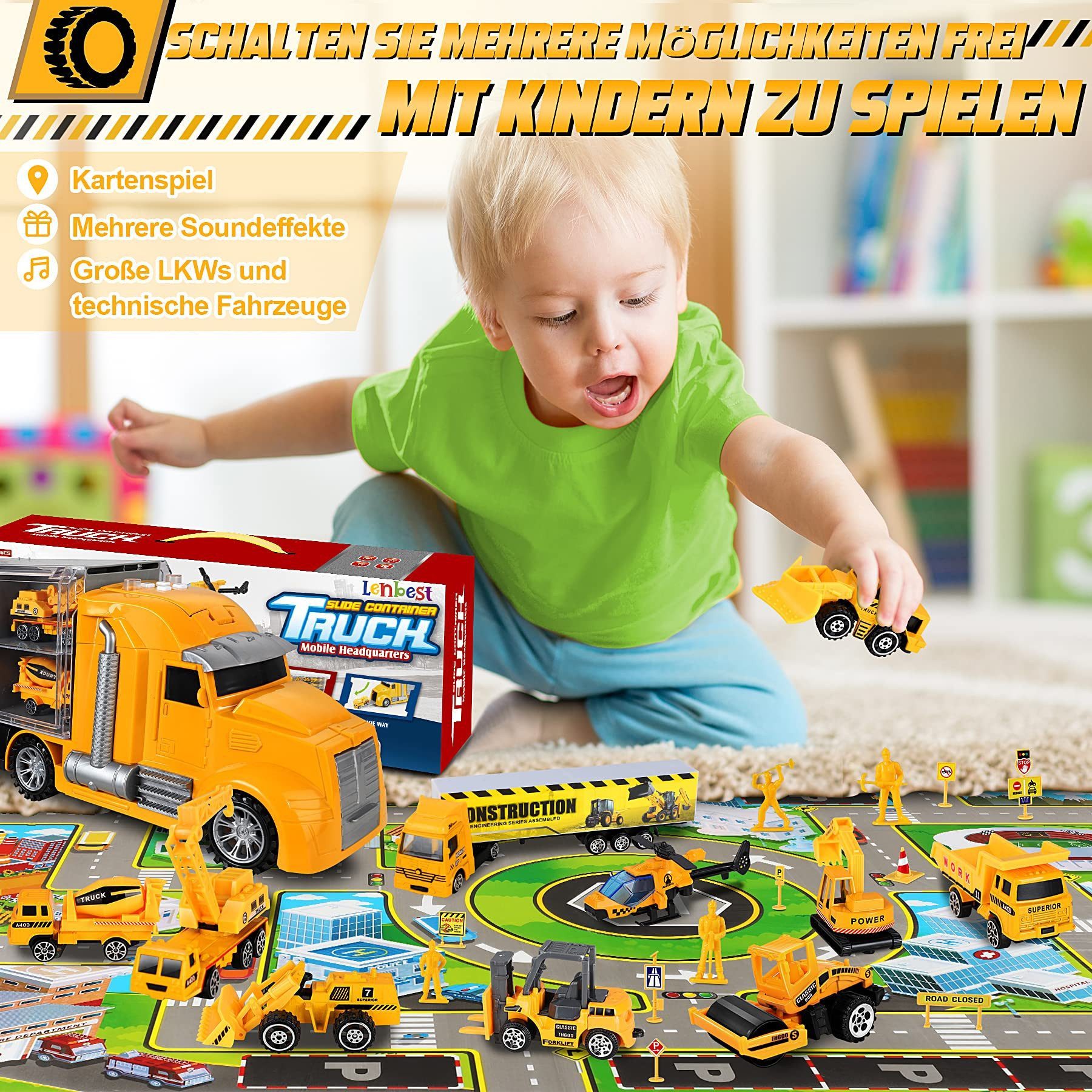POPOLIC Spielzeug-Auto LKW Auto Spielzeug - günstig online kaufen
