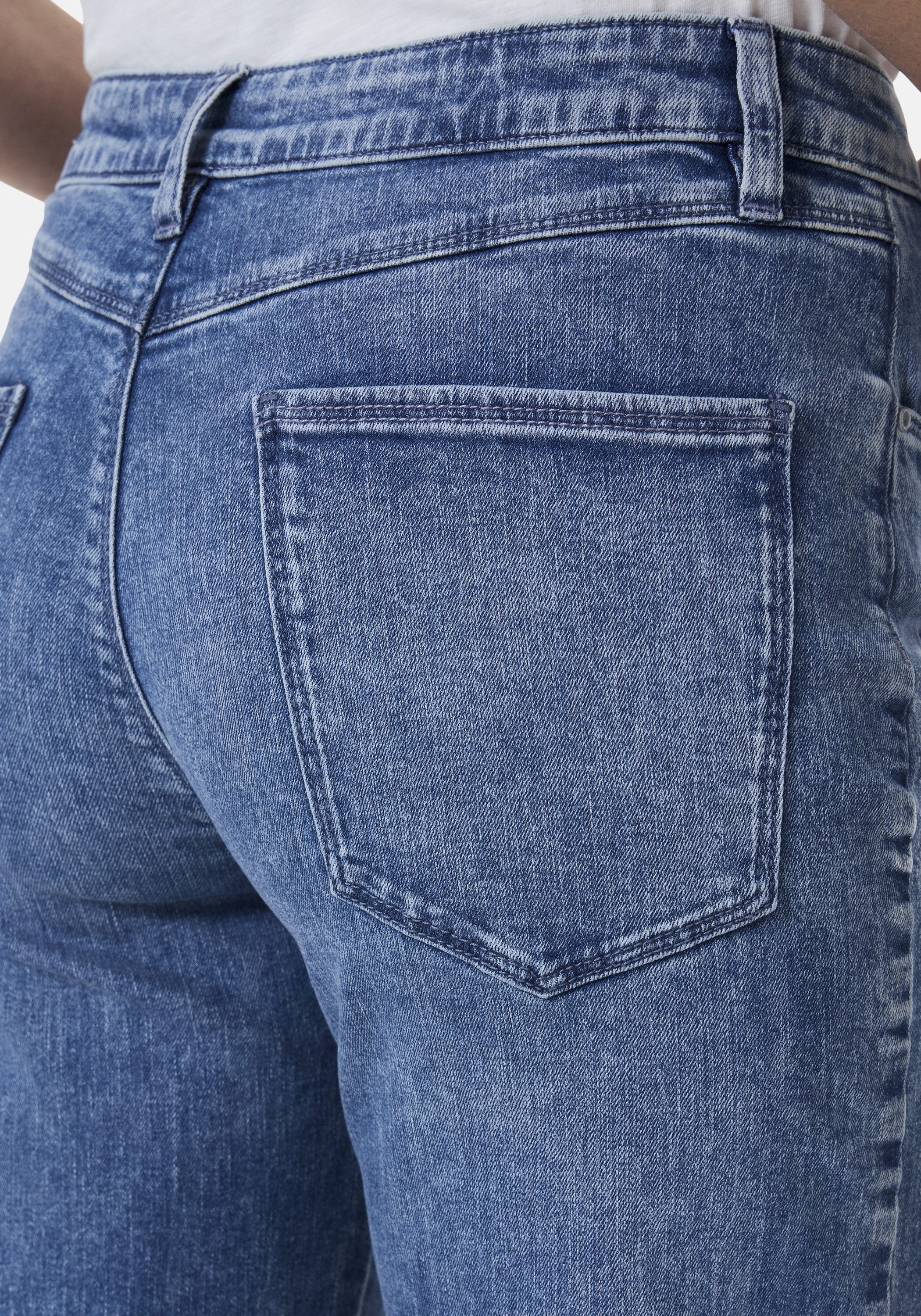 STOOKER WOMEN Weite Jeans Mary Stretch Wide leg fit Wide Leg Fit Casual Clean Wash Jersey für Damen