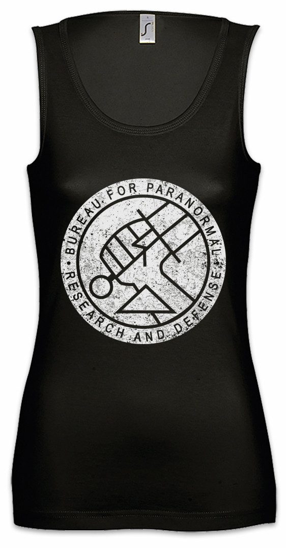 Tanktop Bureau For Paranormal Research And Defense Ärmelloses Damen T-Shirt