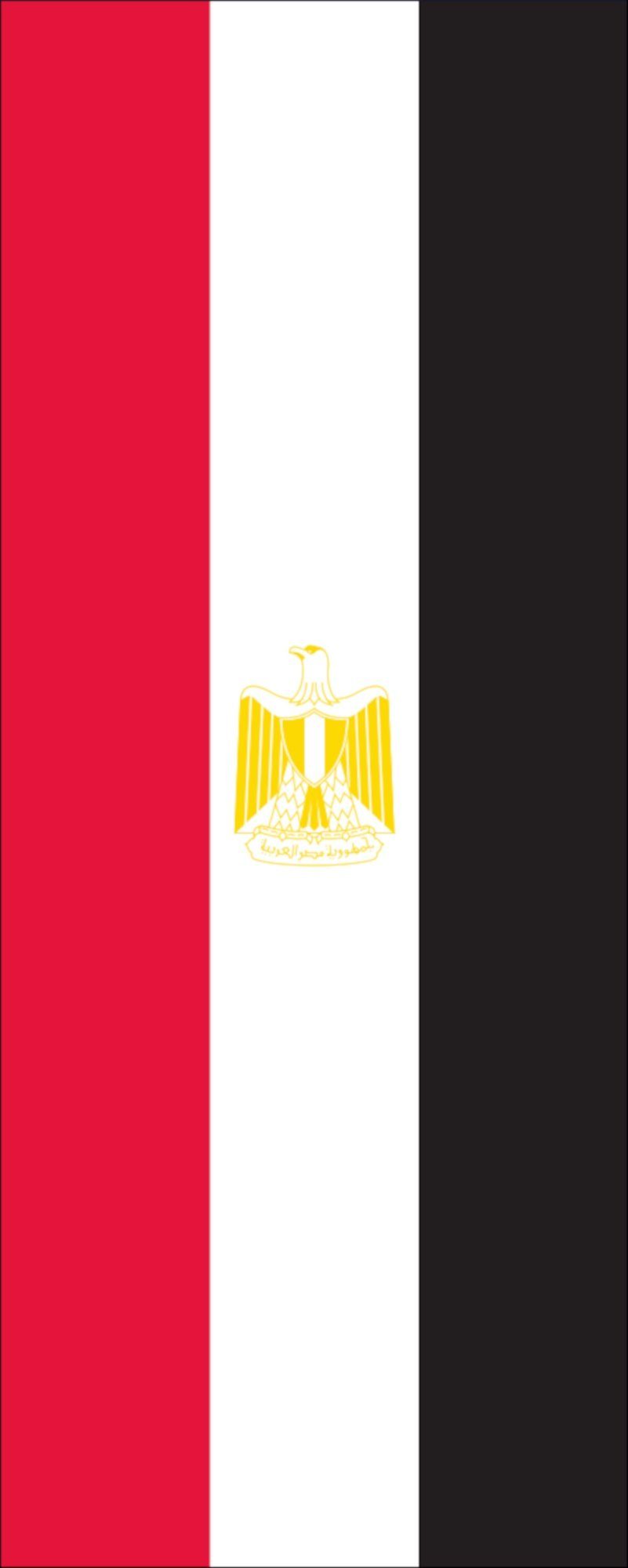 flaggenmeer g/m² Flagge 110 Hochformat Ägypten Flagge