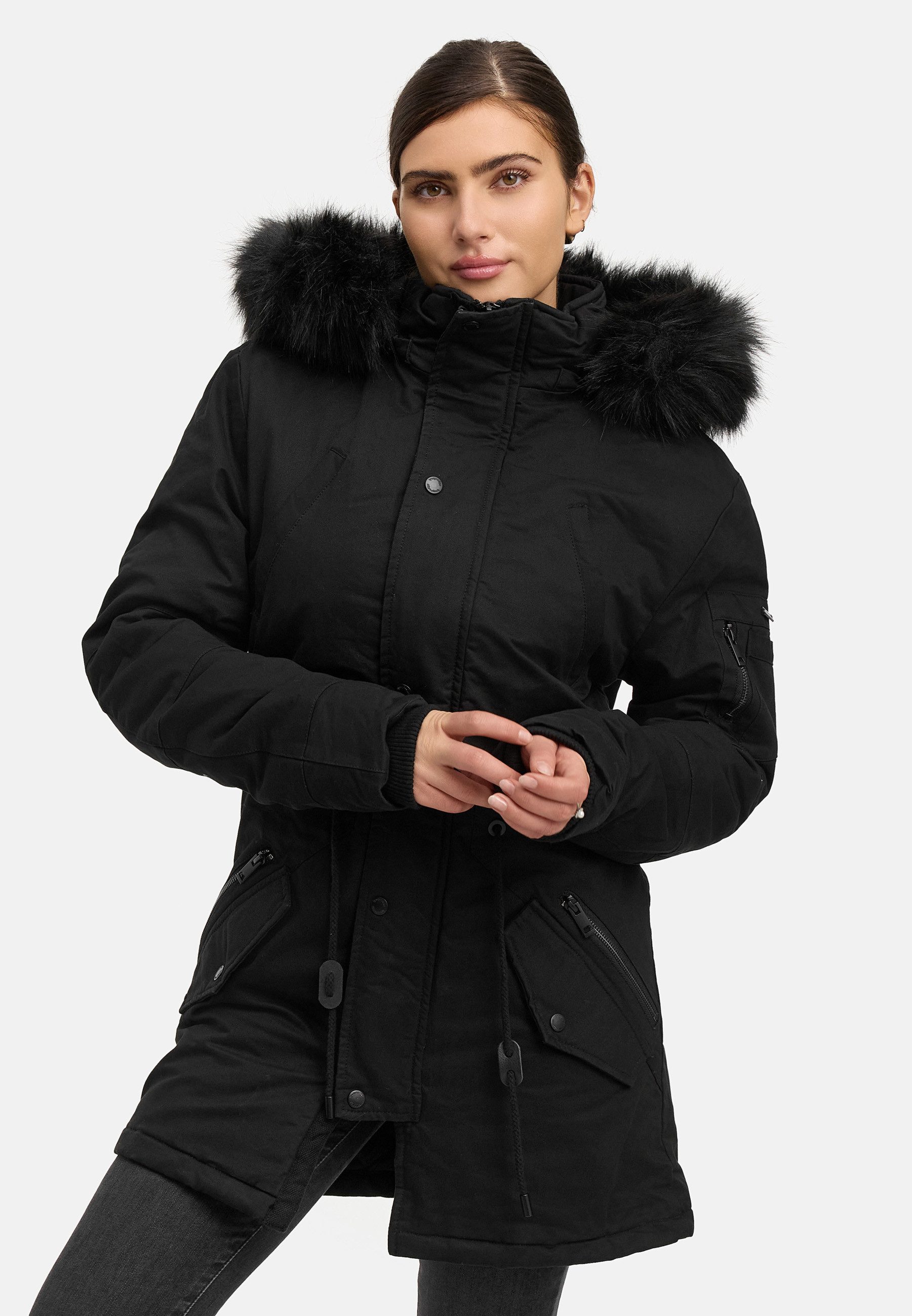trueprodigy Winterjacke Julius F mit abnehmbarer Kapuze