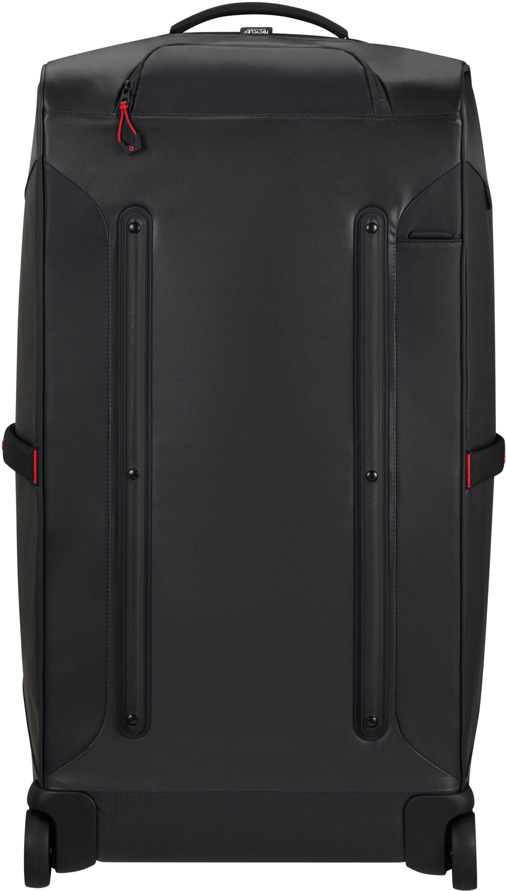 Samsonite Reisetasche aus cm, Rucksackfunktion; Black, mit recyceltem und teilweise Material Ecodiver, 79 Trolley