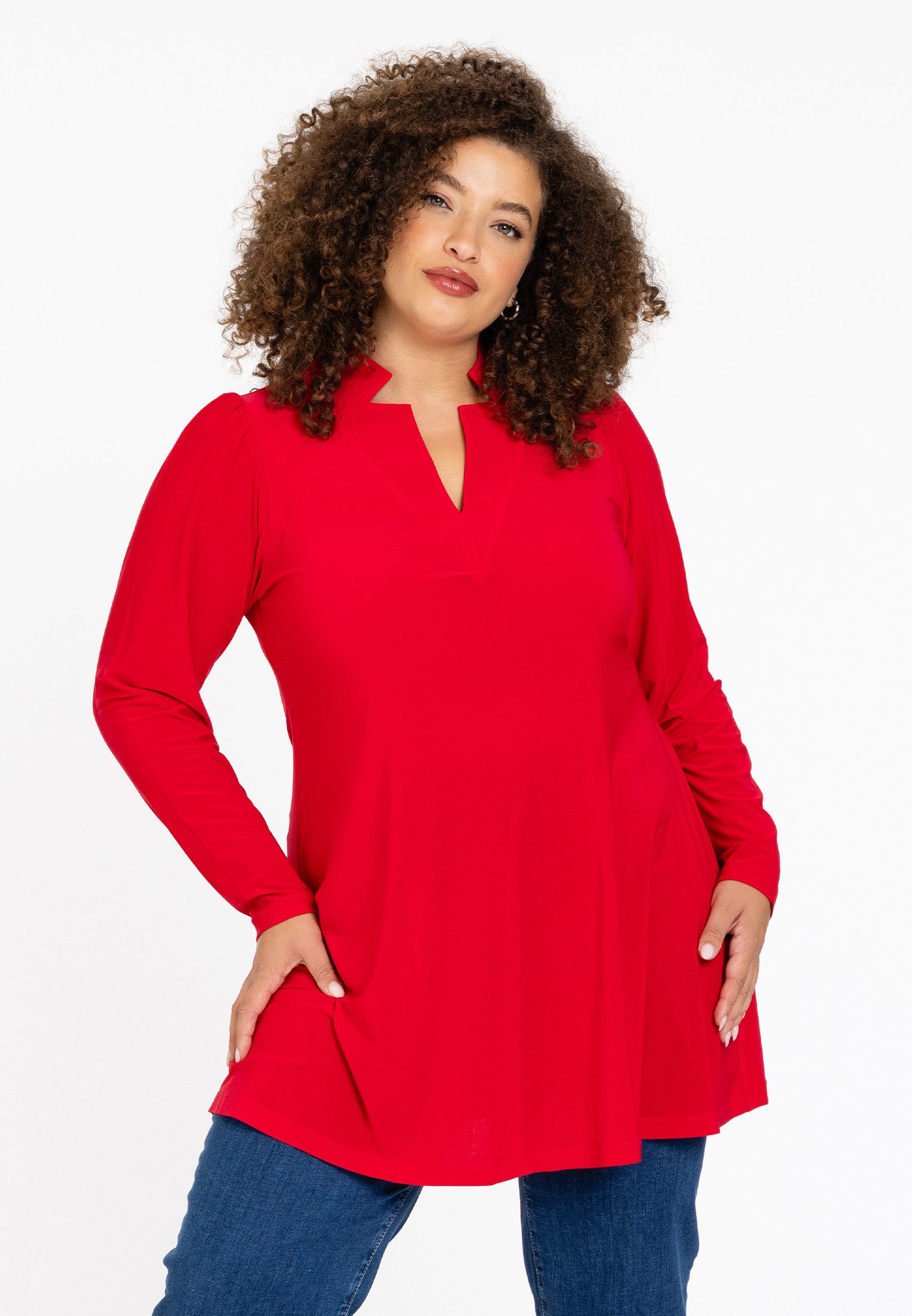 Tunika Damen Kleid Große Größen