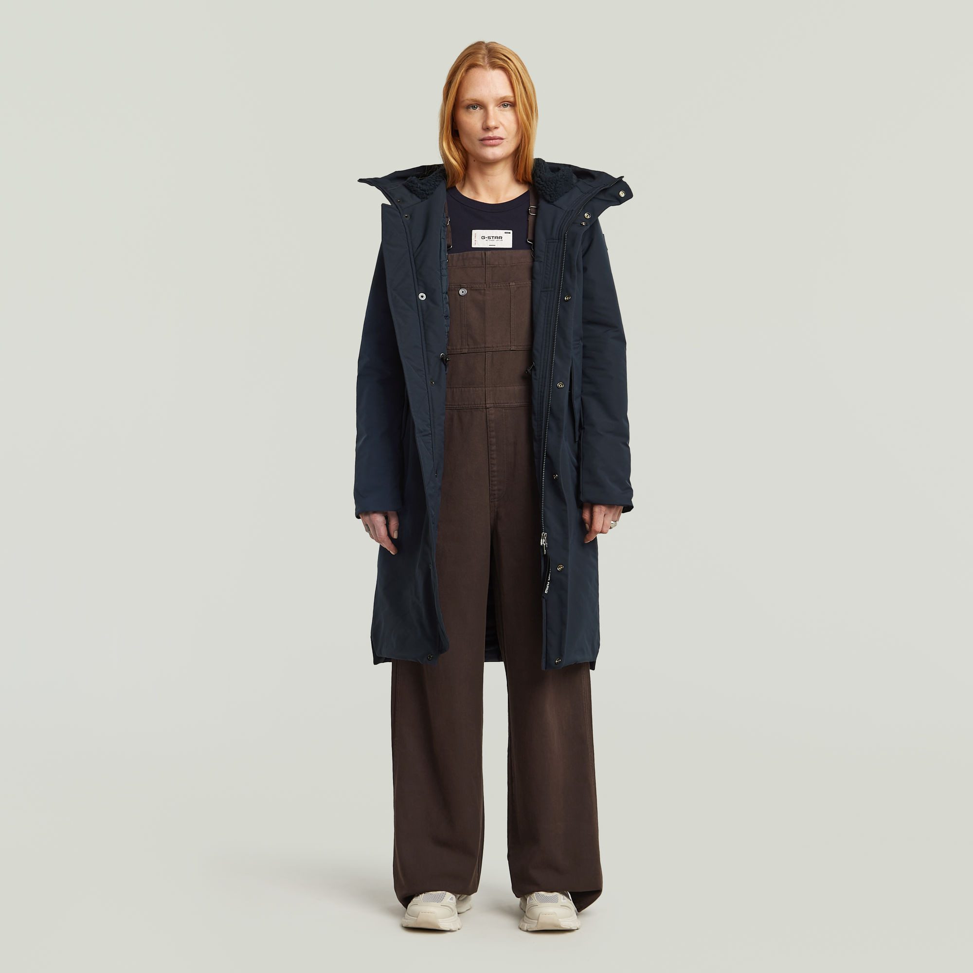 G-STAR Langjacke Vodan 2.0 Long Jacket in der Taille verstellbar