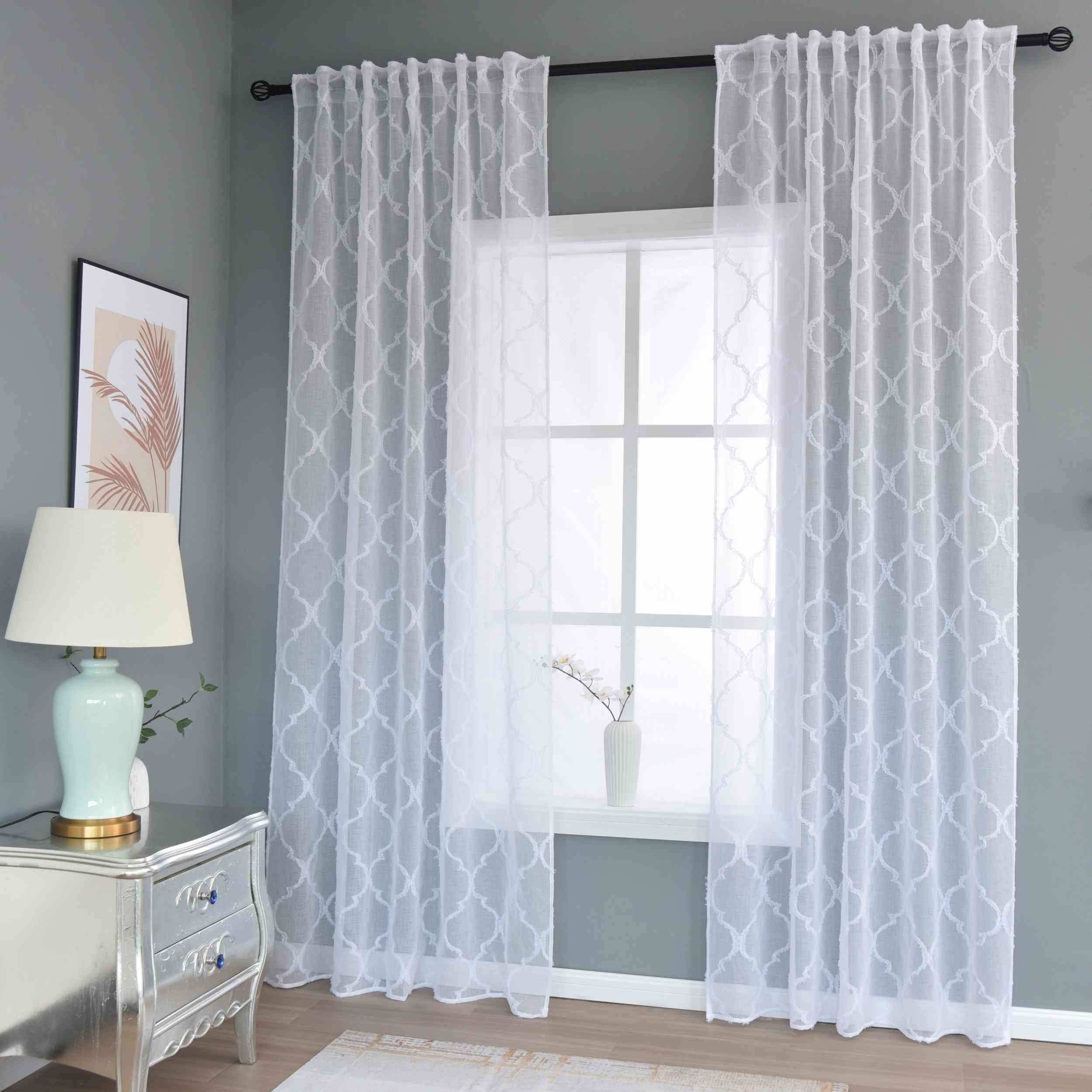 Gardinenbox Gardine (1 St), Multifunktionsband, transparent, Polyester, Lac günstig online kaufen