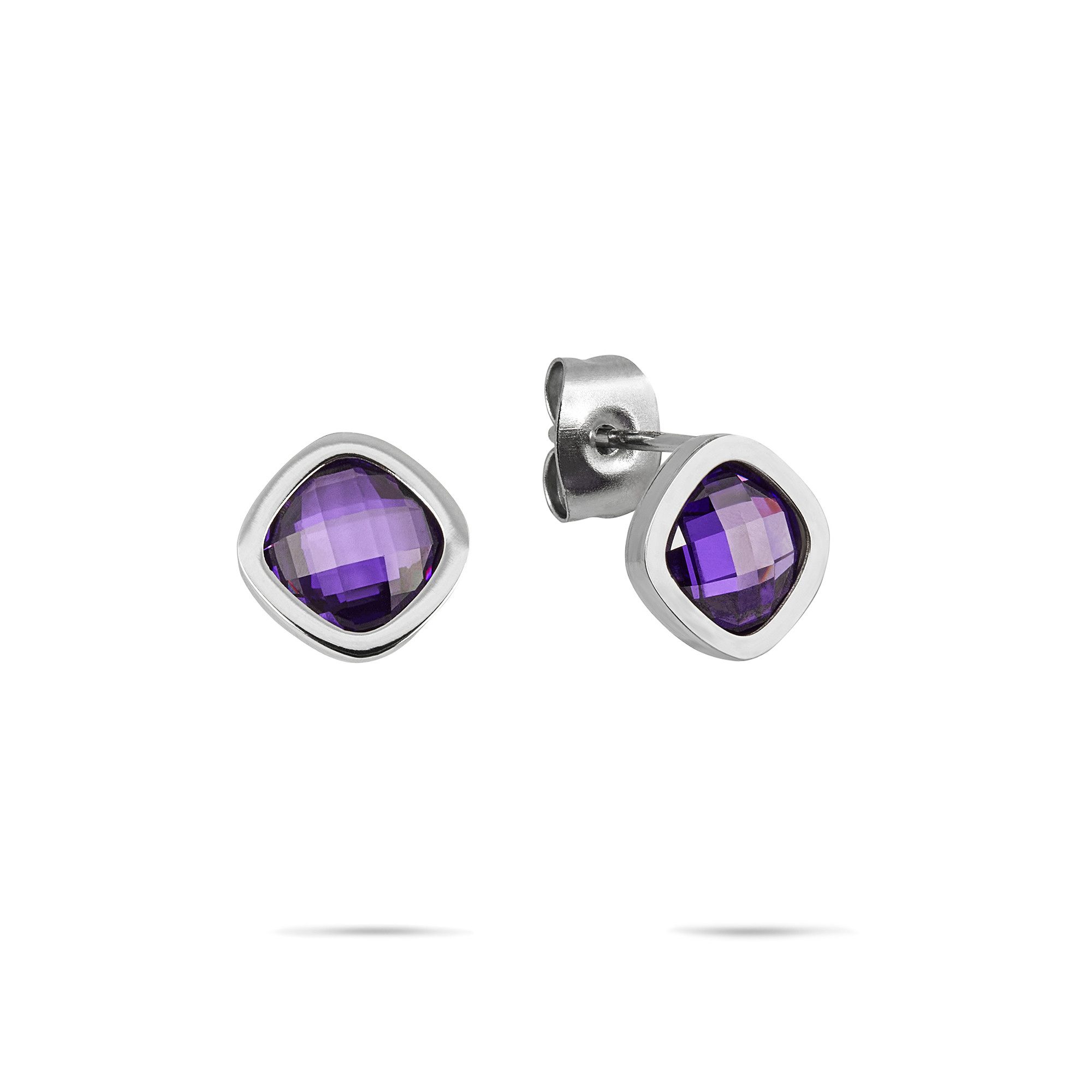 Tamaris Paar Ohrstecker Shiny Stones, mit Zirkonia (synth)
