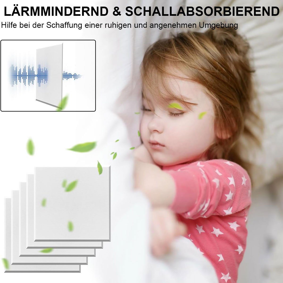 DOPWii Akustikplatte 12 Stück Akustikplatten Selbstklebend, günstig online kaufen