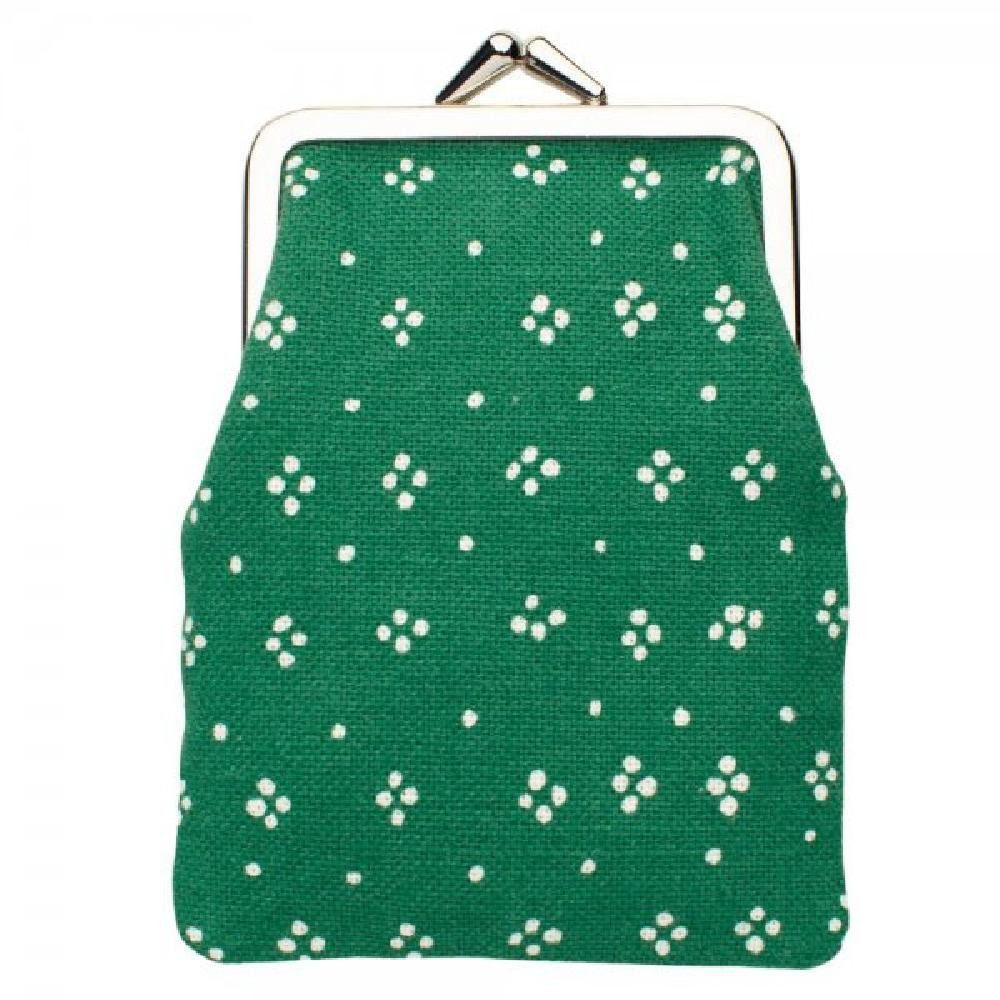 Marimekko Handtasche Portemonnaie Korttikukkaro Muija Green White (10,8x8 cm)