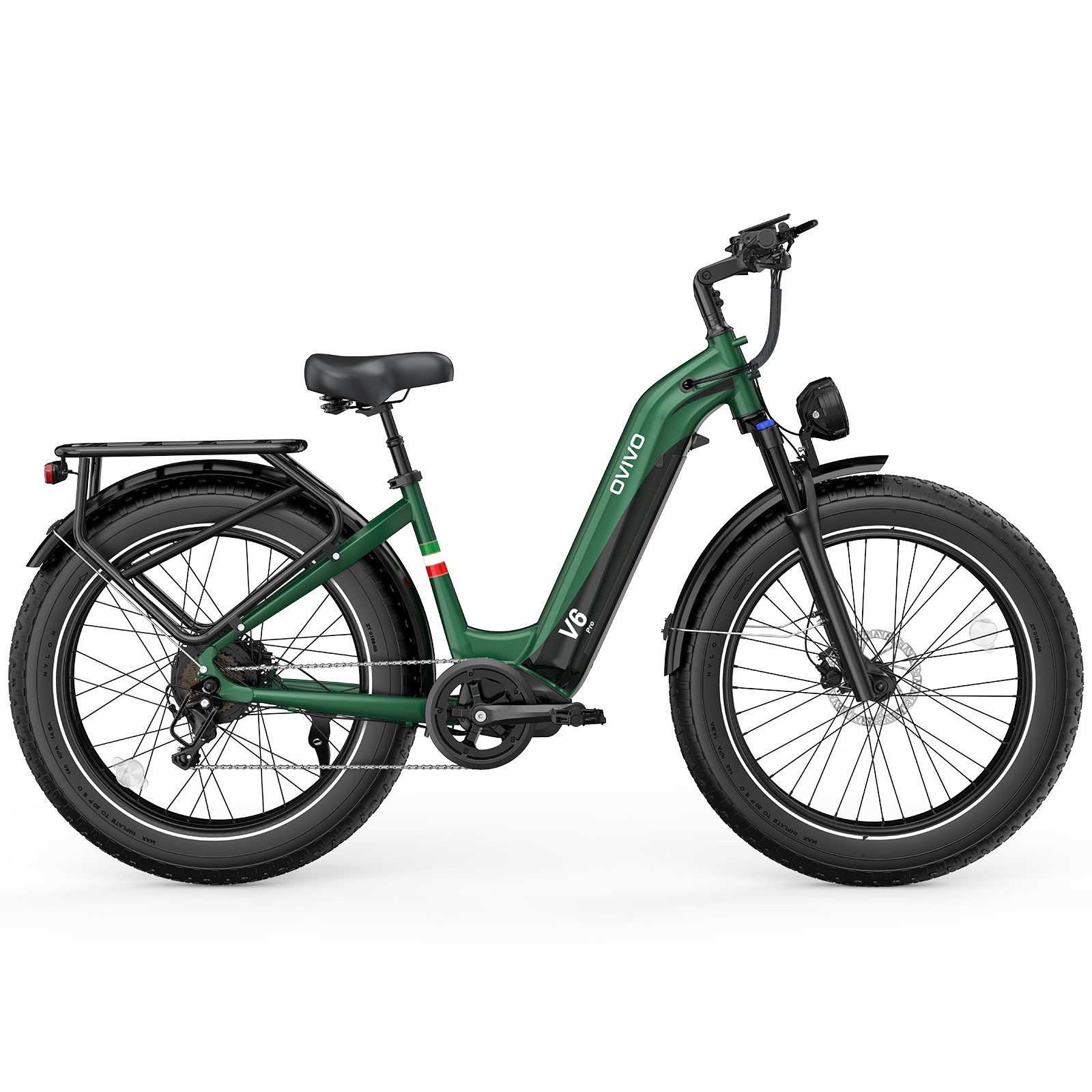 E-Bike Mountainbike V6 Pro 26zoll Elektrofahrrad 8 Gang Shimano, 250W motor,960Wh akku