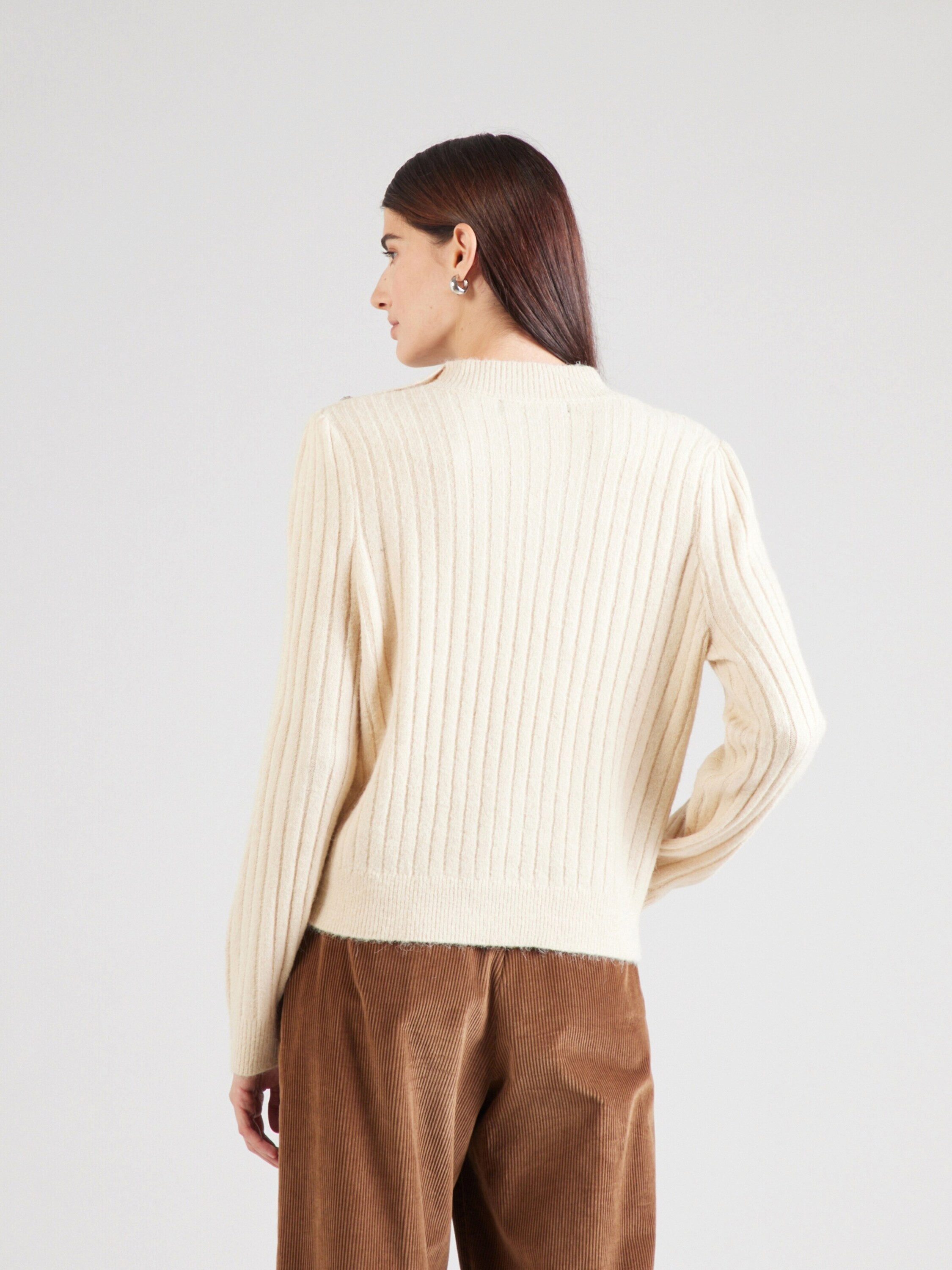 Vero Moda Rundhalspullover VMELYA (1-tlg) Ziersteine günstig online kaufen