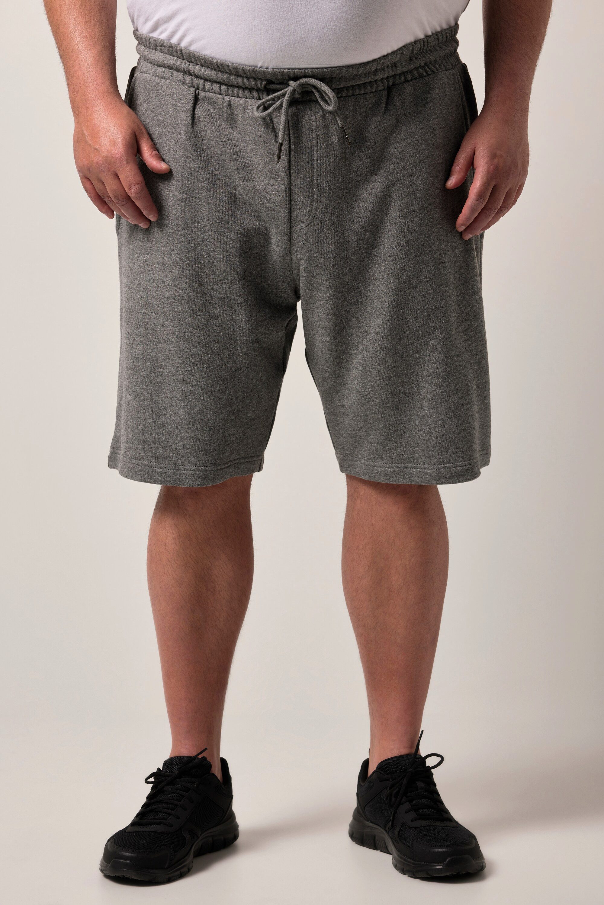 Men Plus Bermudas Sweatbermuda Basic Elastikbund günstig online kaufen
