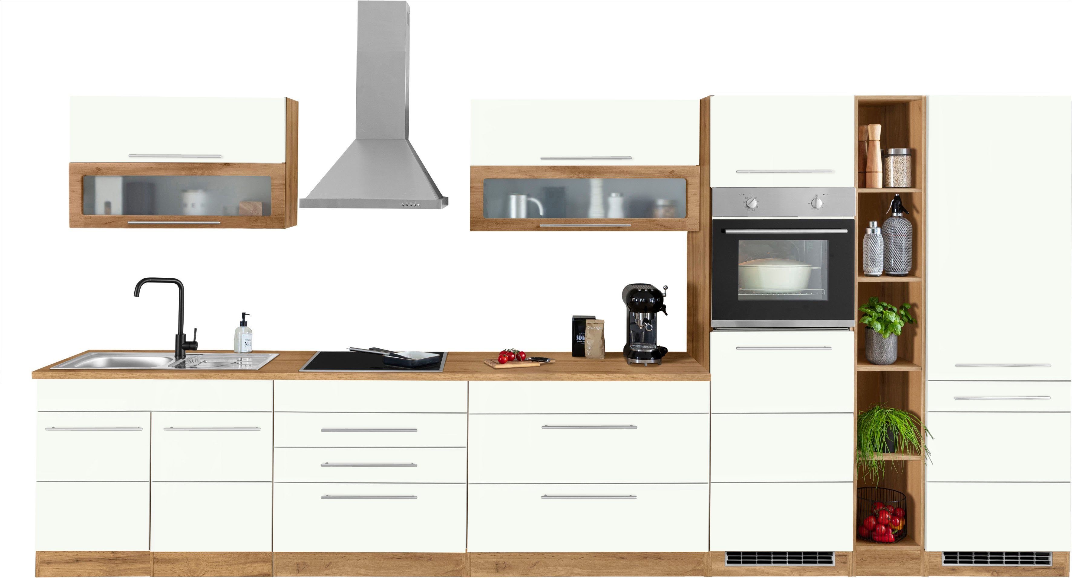 KOCHSTATION Küchenzeile KS-Wien, Breite 430 cm, günstig online kaufen