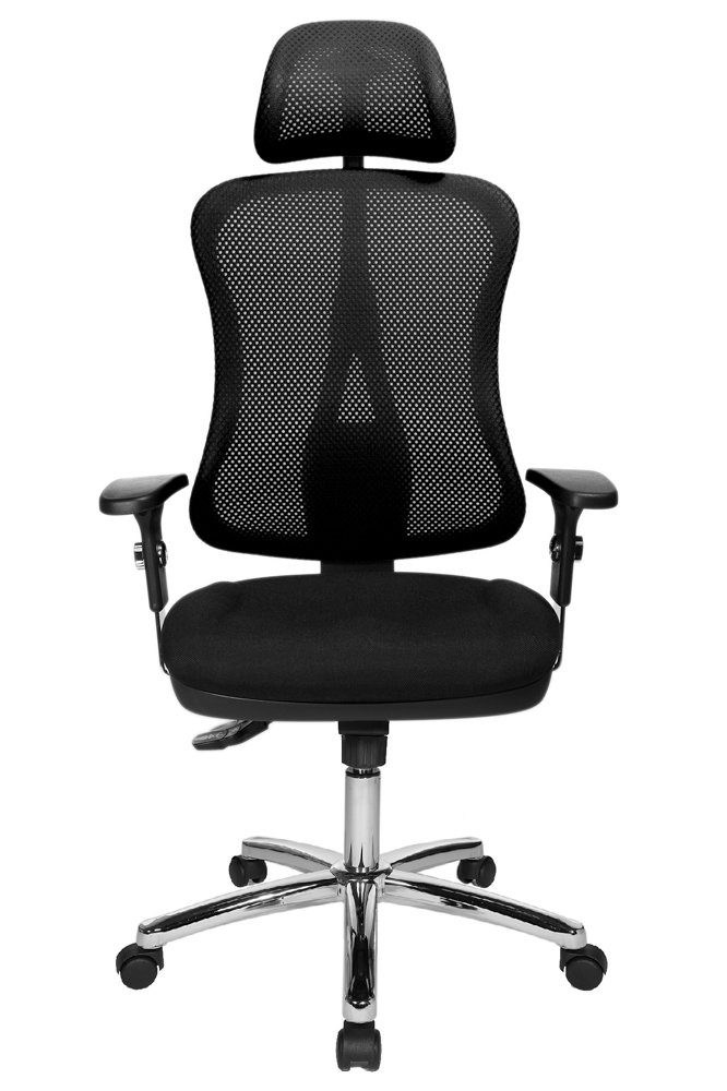 TOPSTAR Schreibtischstuhl Topstar Ortho Sedis 85 Schreibtsichstuhl Höhenverstellbar Schwarz