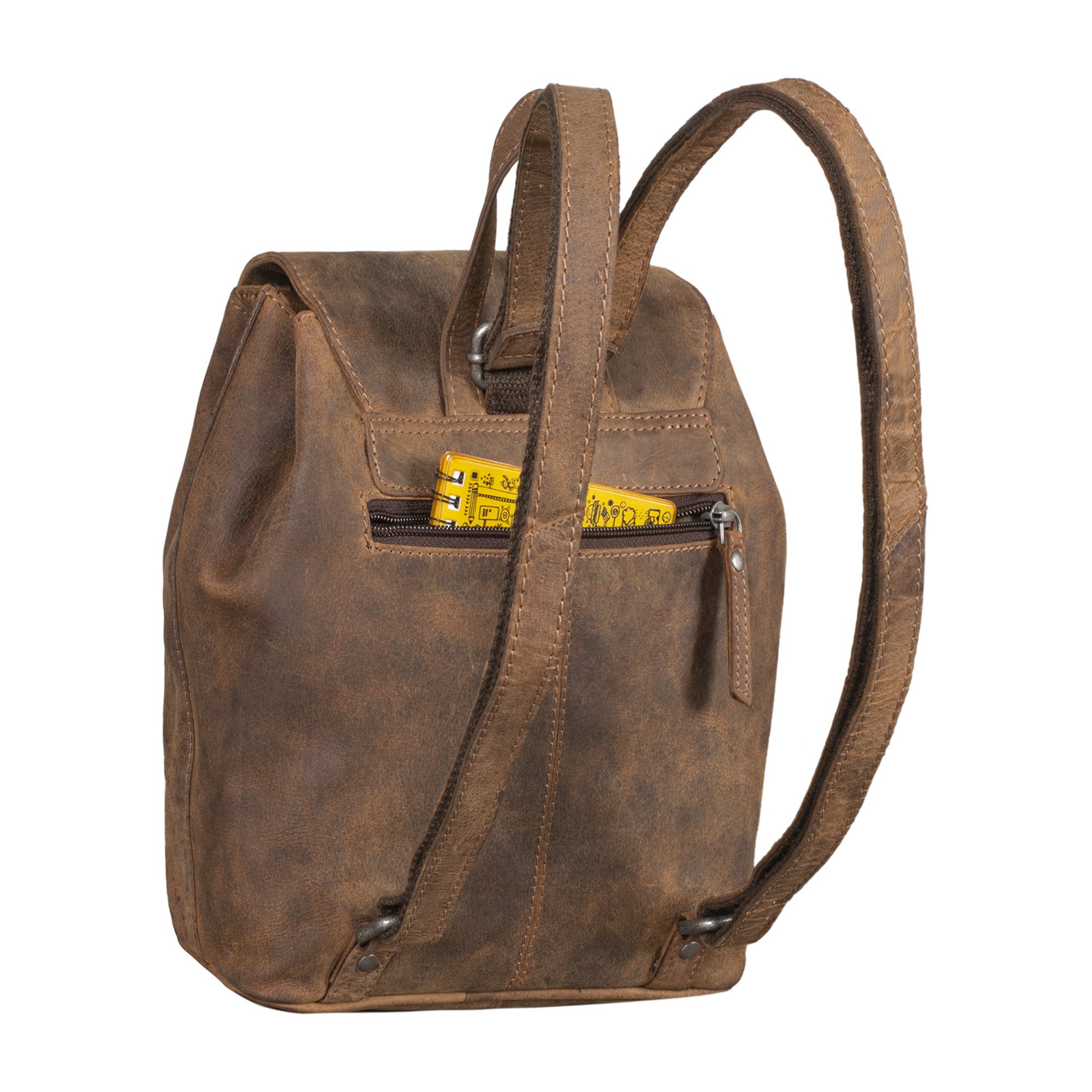 STILORD Cityrucksack "Fiona" Daypack Rucksack Damen Leder
