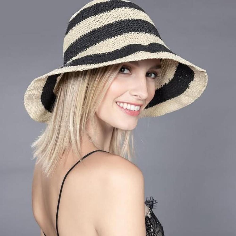 Ellen Wille Turbanmütze San Remo Nature/black