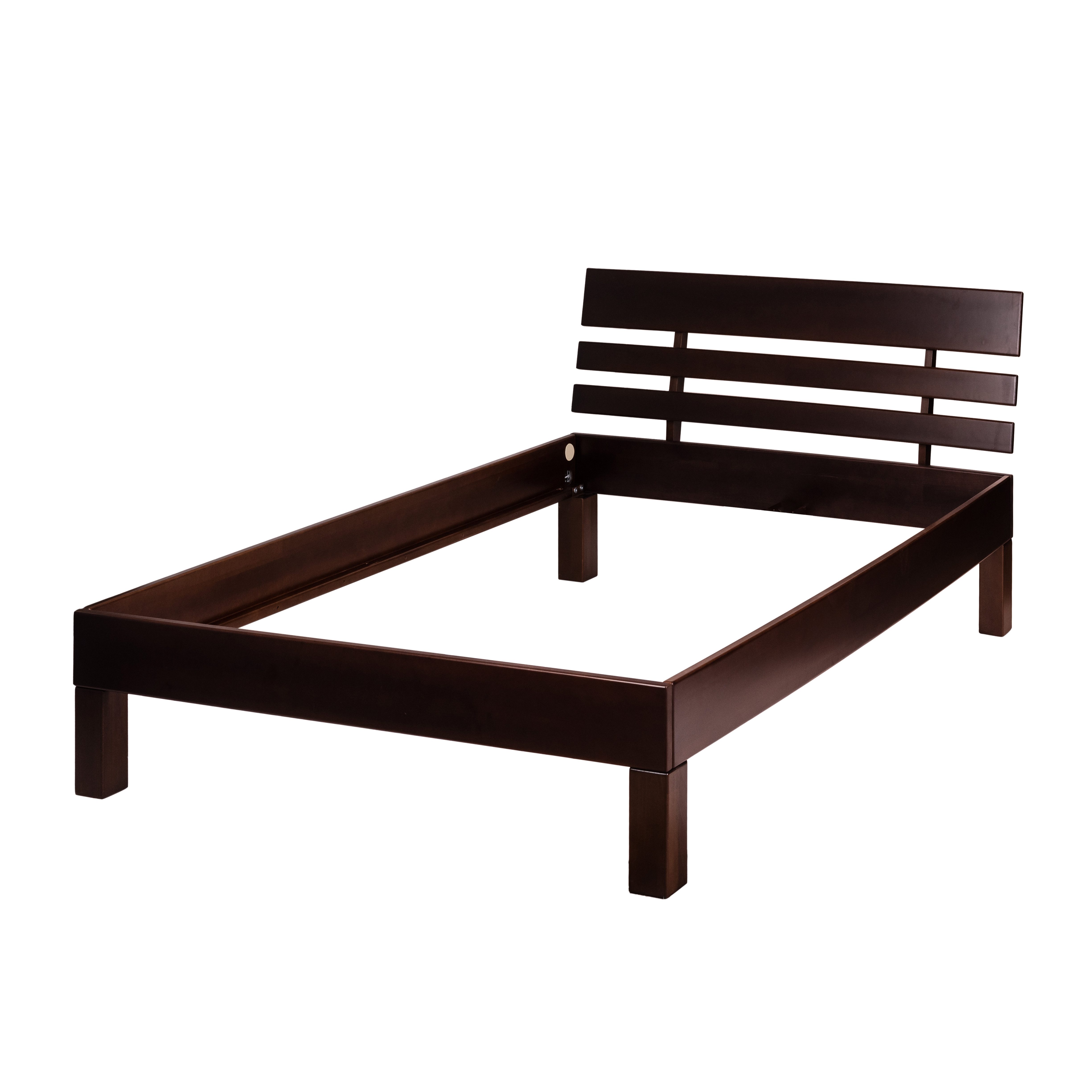 Krok Wood Massivholzbett Julia in Buche (farbig lackiert)