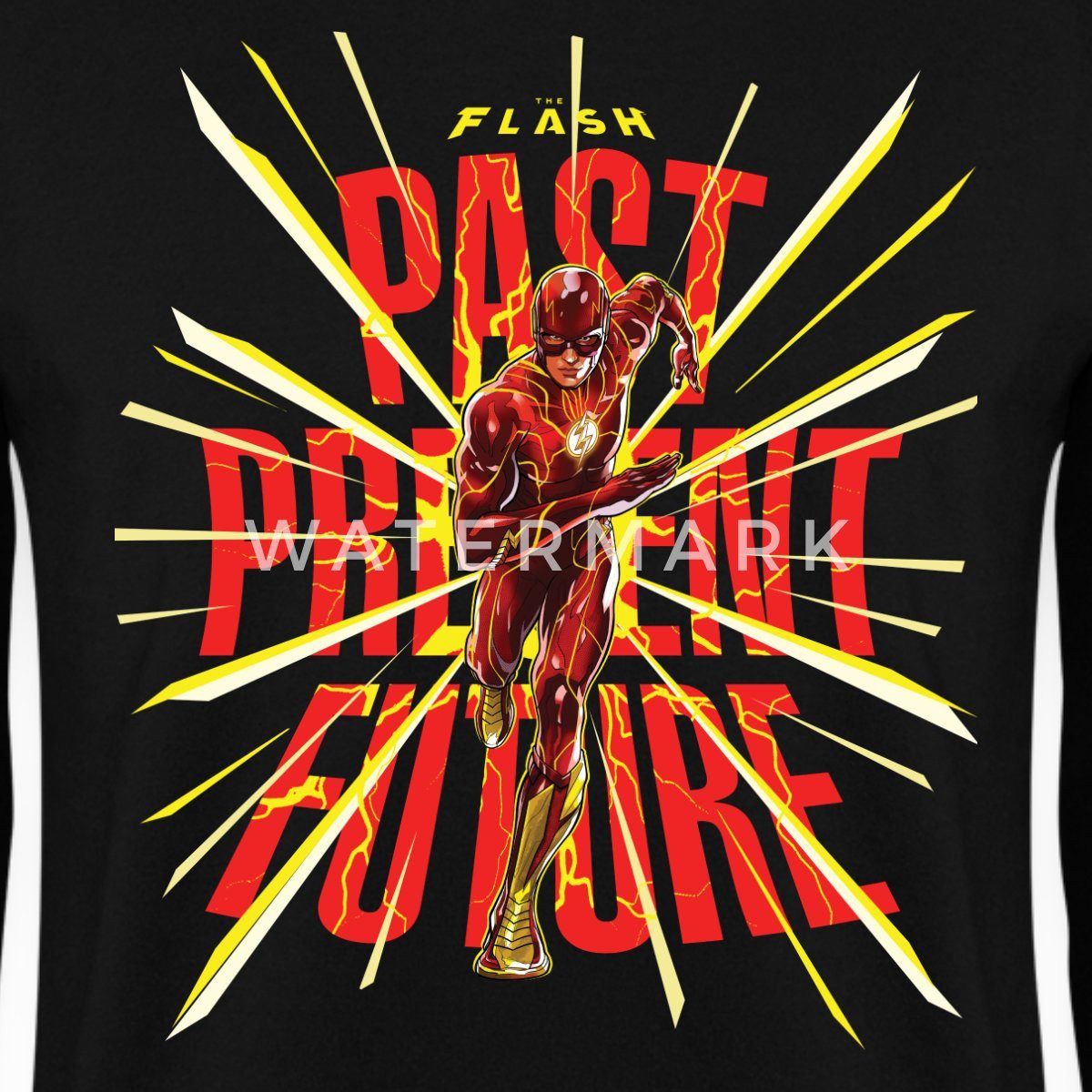 Spreadshirt Sweatshirt The Flash Past Present Future Unisex Pullover (1-tlg)