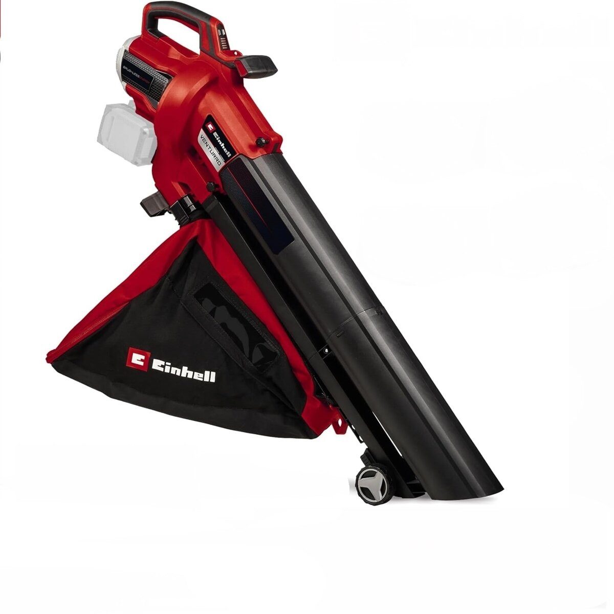 Einhell Akku-Laubsauger 36V Laubsauger Bläser VENTURRO 36/240 2x 18V Akku 4.0 Ah 2x Ladegerät