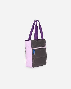 Becksöndergaard Shopper Relon Emery Tote Bag - Schultertasche Damen mit Magnetverschluss, aus recycltem Polyester in Ebony/Schwarz 32x38x12 cm